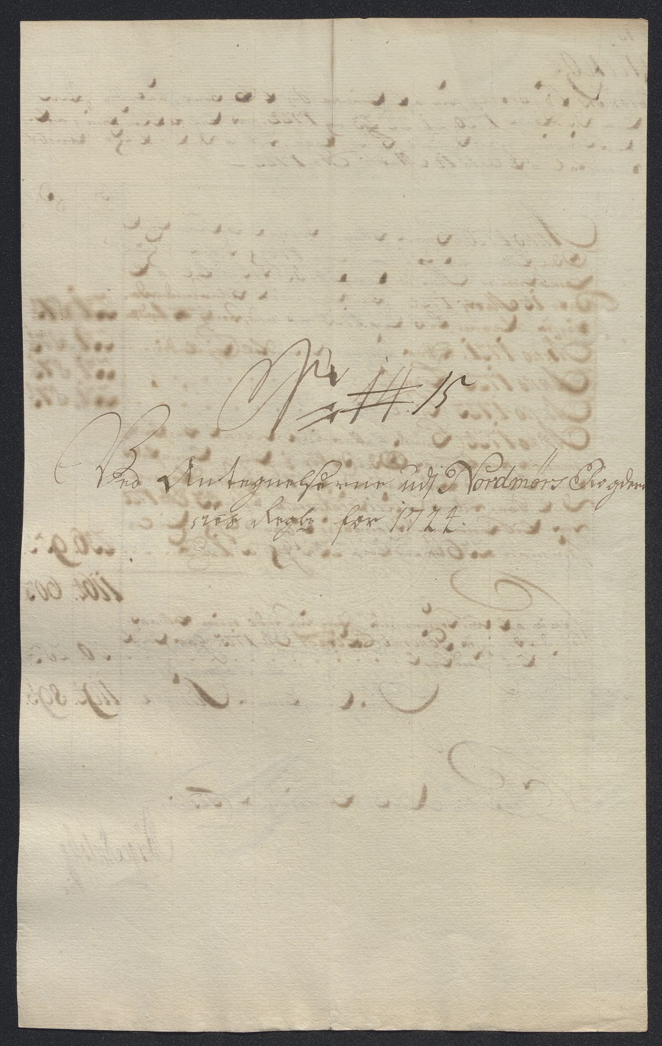 Rentekammeret inntil 1814, Reviderte regnskaper, Fogderegnskap, AV/RA-EA-4092/R56/L3757: Fogderegnskap Nordmøre, 1724, p. 379