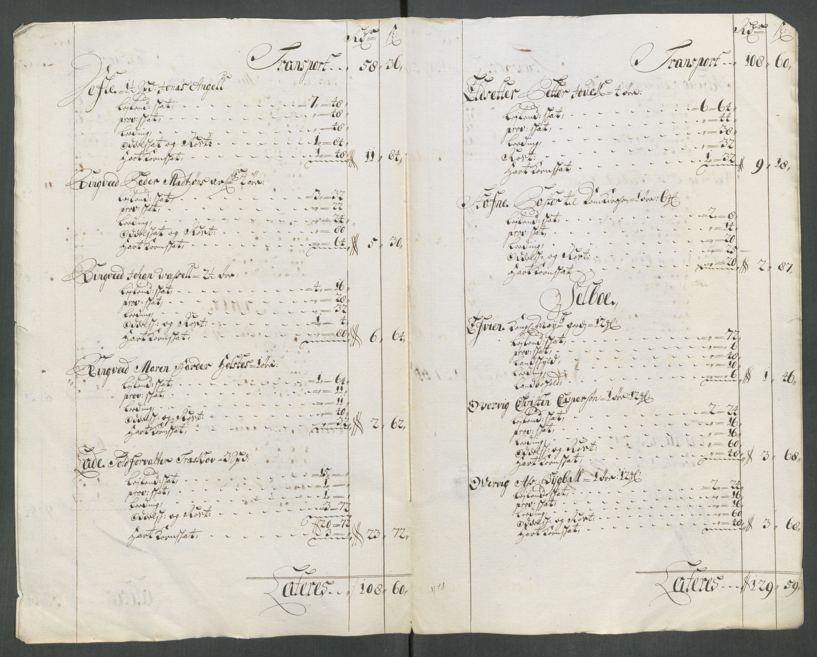 Rentekammeret inntil 1814, Reviderte regnskaper, Fogderegnskap, RA/EA-4092/R61/L4113: Fogderegnskap Strinda og Selbu, 1712-1713, p. 512