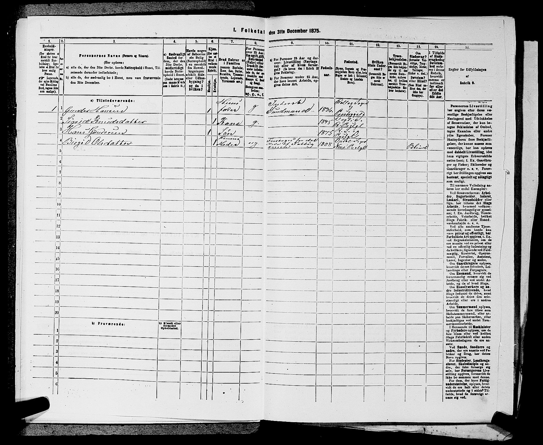 SAKO, 1875 census for 0632P Rollag, 1875, p. 575