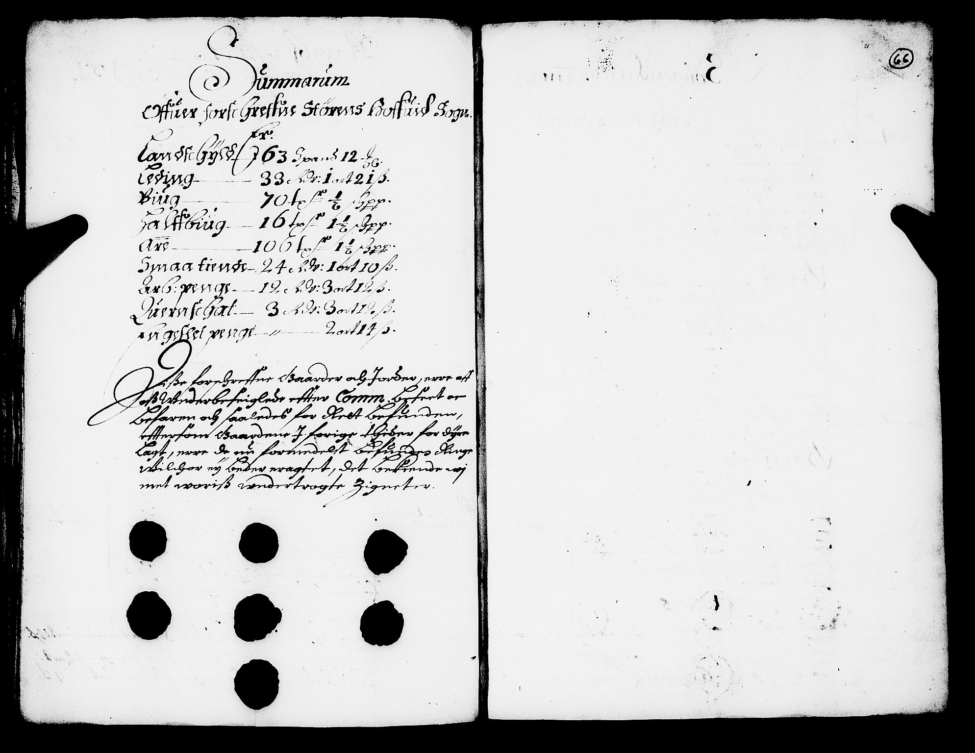 Rentekammeret inntil 1814, Realistisk ordnet avdeling, RA/EA-4070/N/Nb/Nba/L0051: Gauldal fogderi, 1667, p. 65b-66a