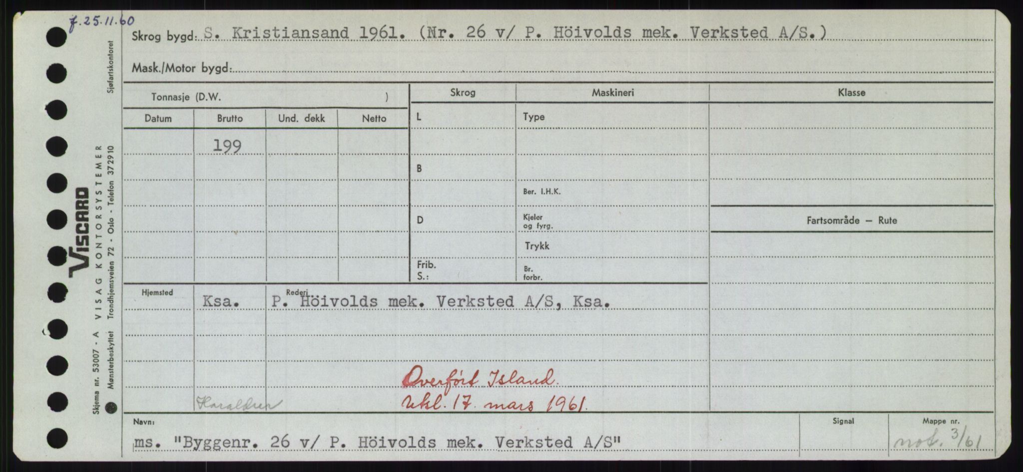 Sjøfartsdirektoratet med forløpere, Skipsmålingen, RA/S-1627/H/Hd/L0006: Fartøy, Byg-Båt, p. 357