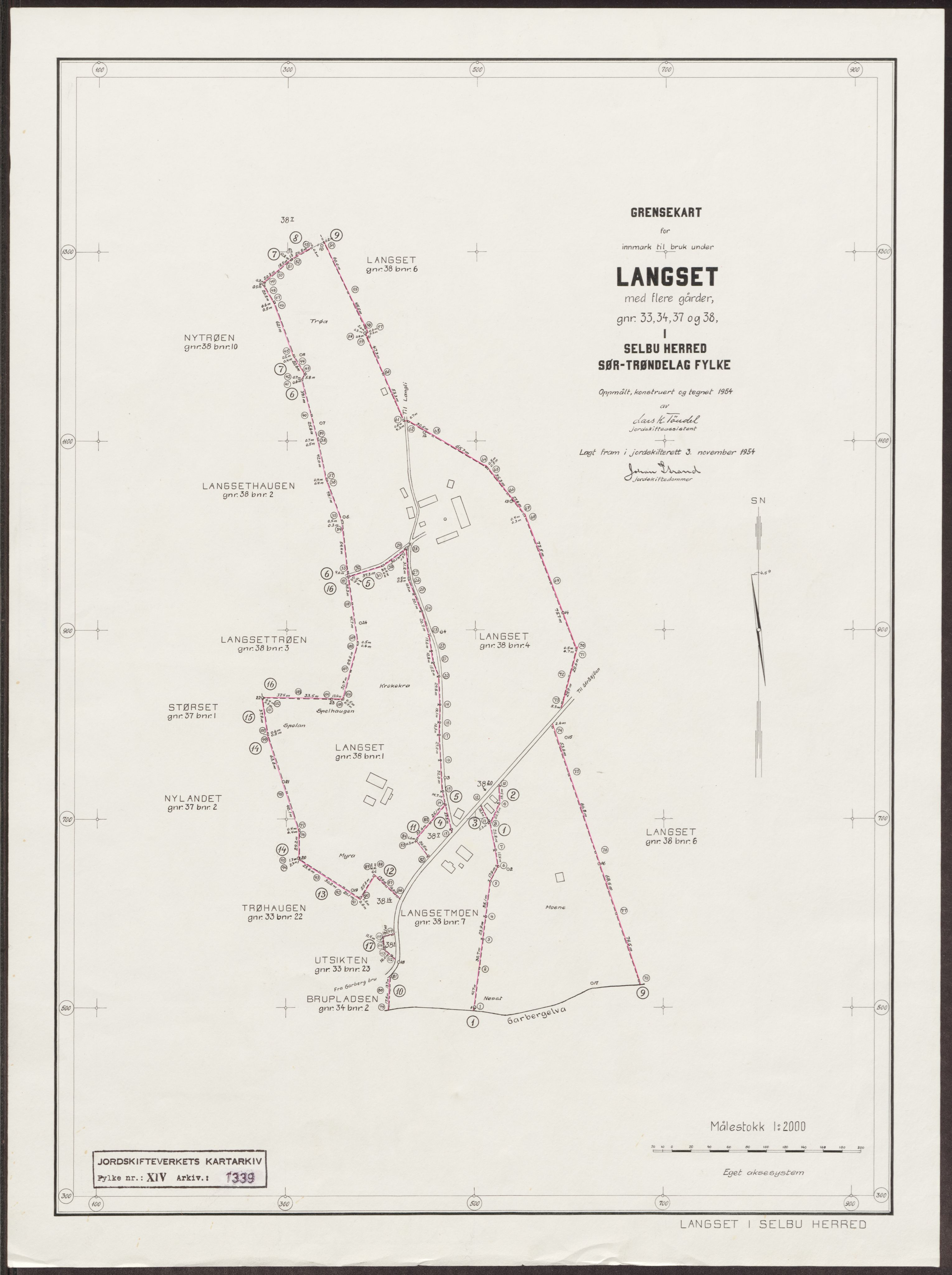 Jordskifteverkets kartarkiv, RA/S-3929/T, 1859-1988, p. 2074