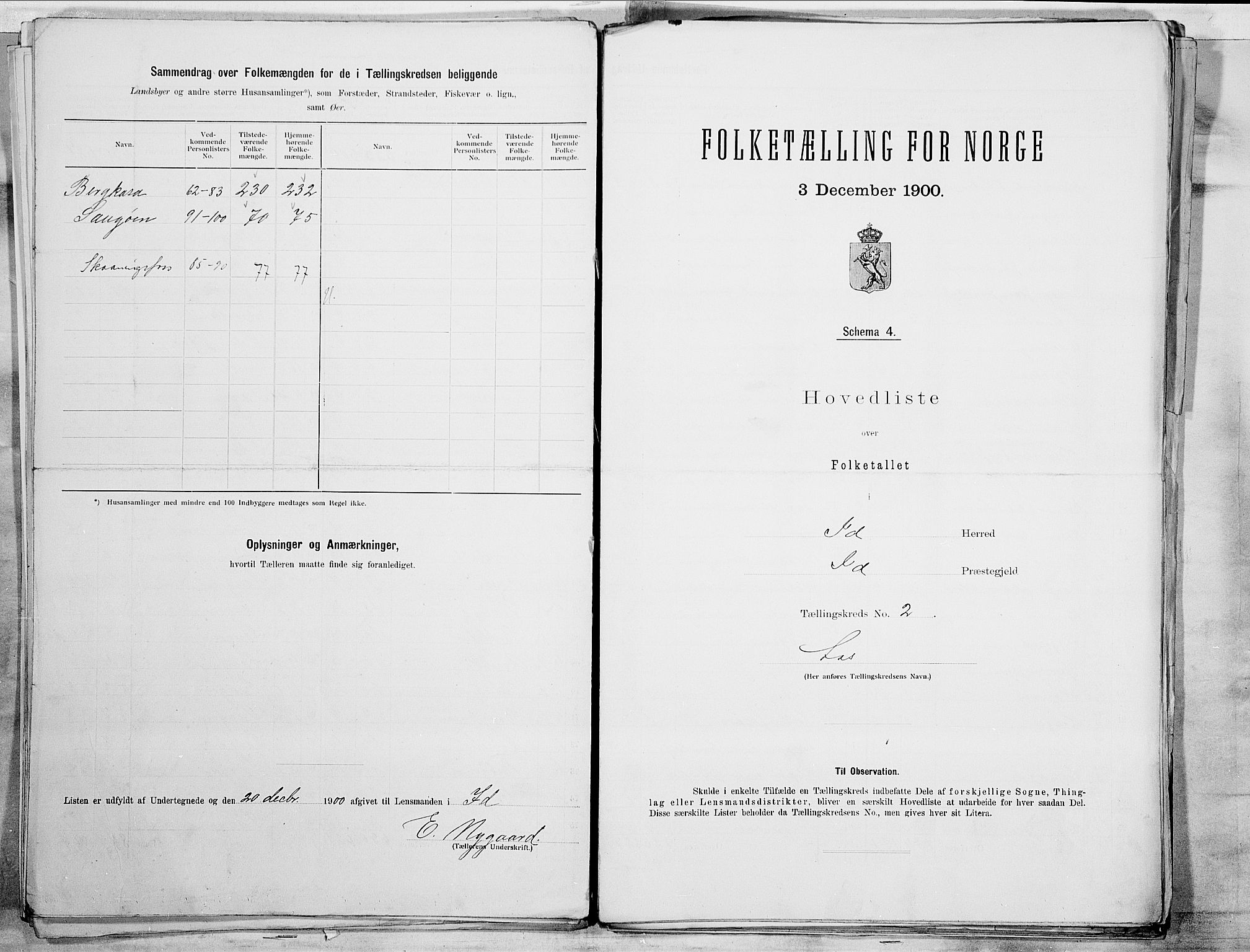 SAO, 1900 census for Idd, 1900, p. 19