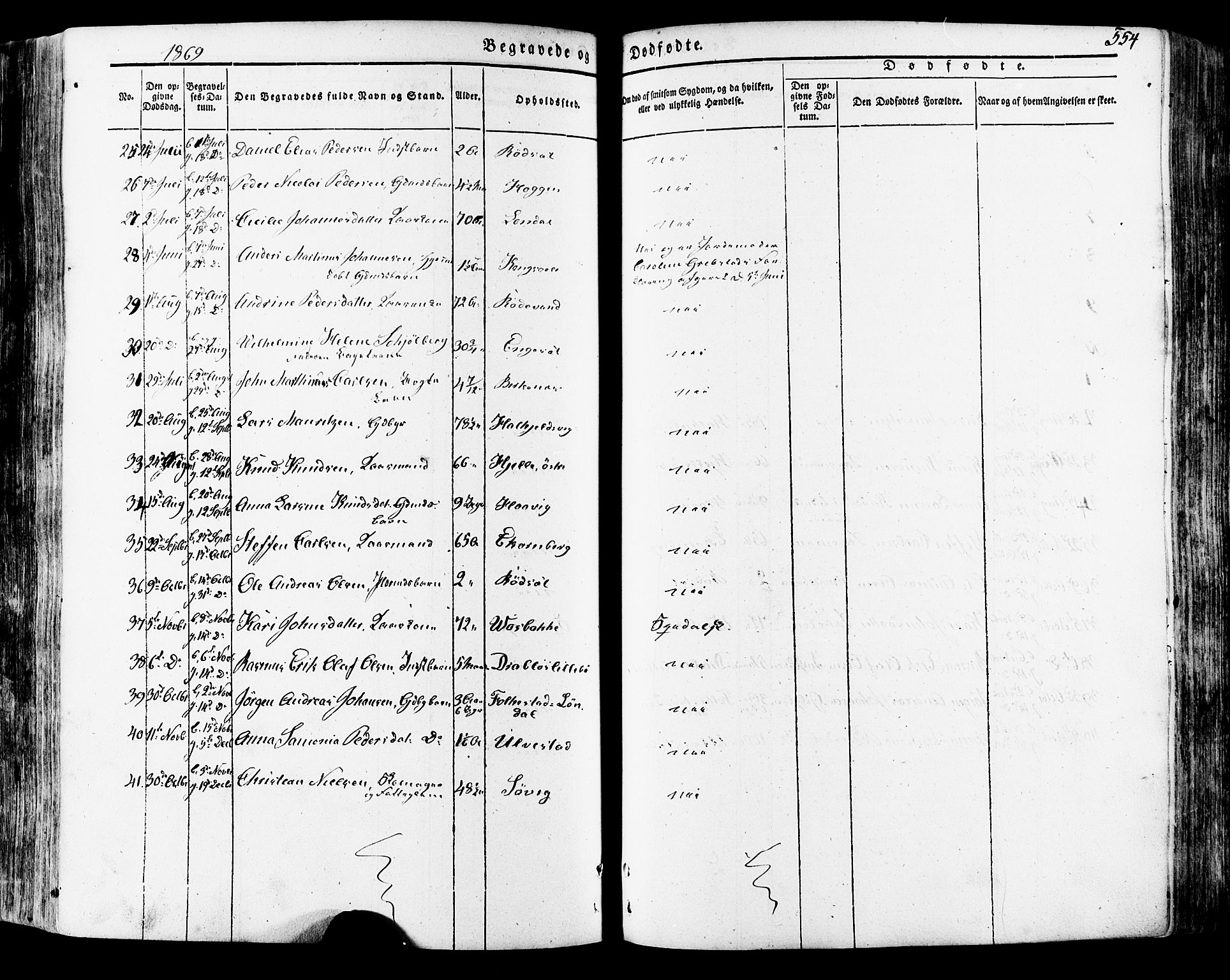 Ministerialprotokoller, klokkerbøker og fødselsregistre - Møre og Romsdal, SAT/A-1454/511/L0140: Parish register (official) no. 511A07, 1851-1878, p. 554