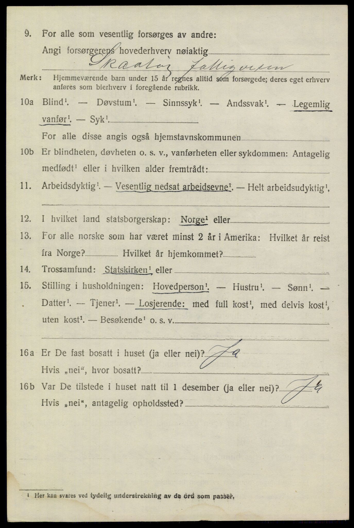 SAKO, 1920 census for Skåtøy, 1920, p. 8625