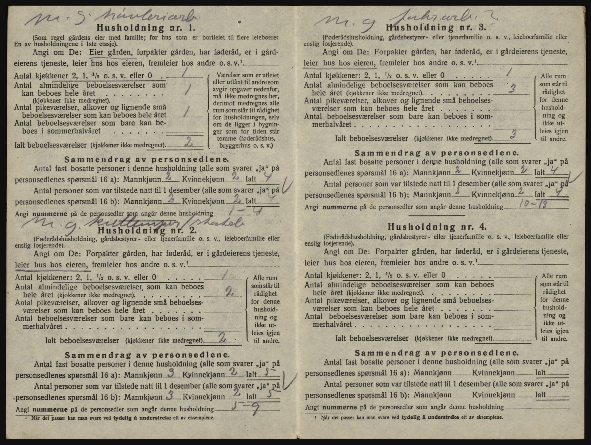 SAO, 1920 census for Glemmen, 1920, p. 778