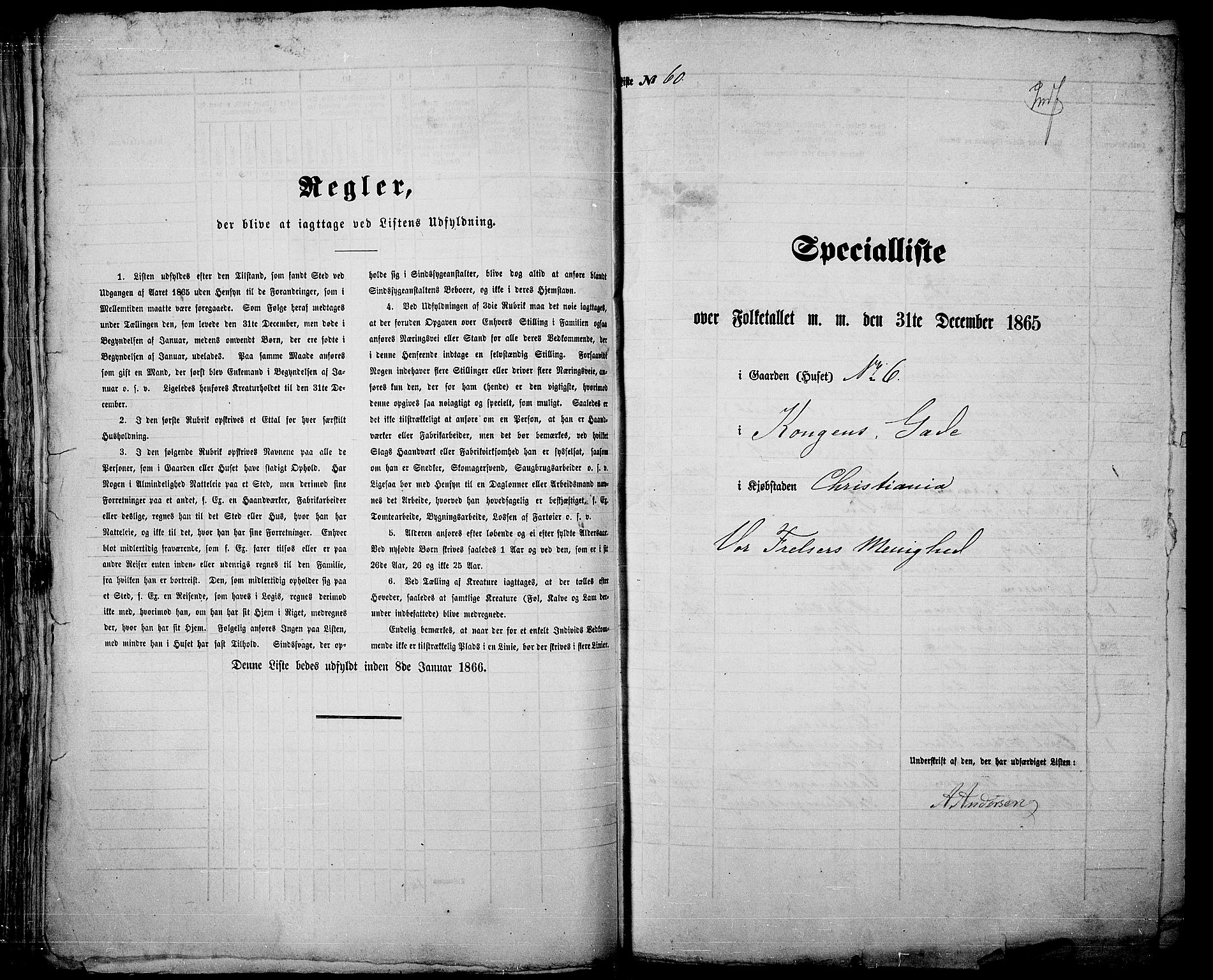 RA, 1865 census for Kristiania, 1865, p. 259