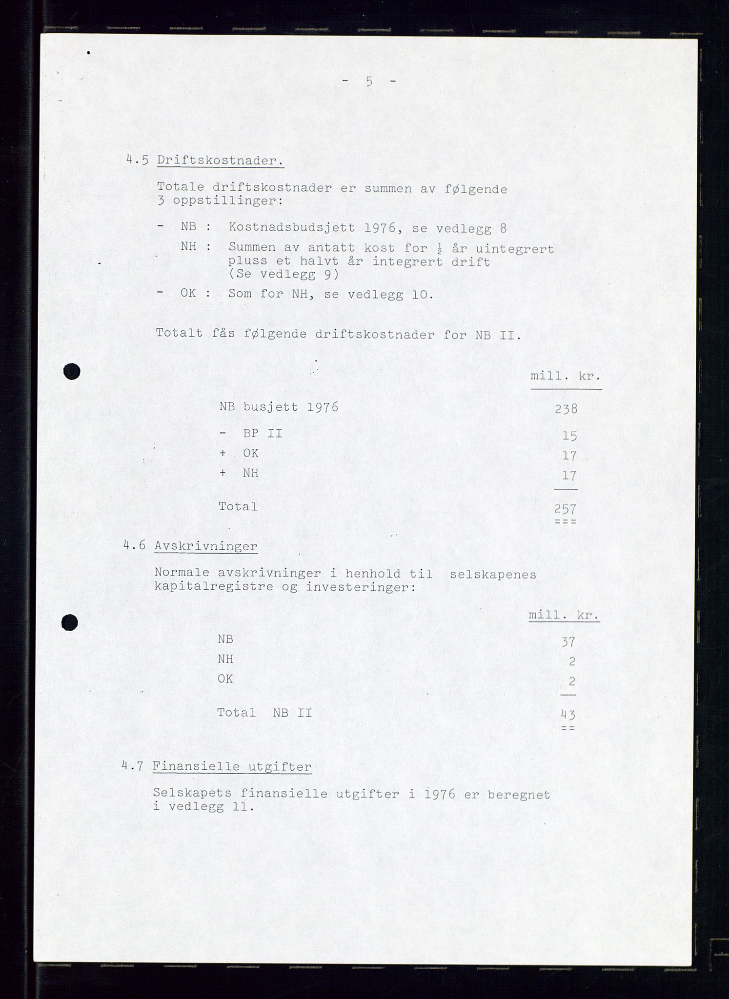 PA 1544 - Norsk Brændselolje A/S, AV/SAST-A-101965/1/A/Ab/L0008/0001: Styret, styremøter, bedriftsforsamling, generalforsamling  / Styret, 1975, p. 8