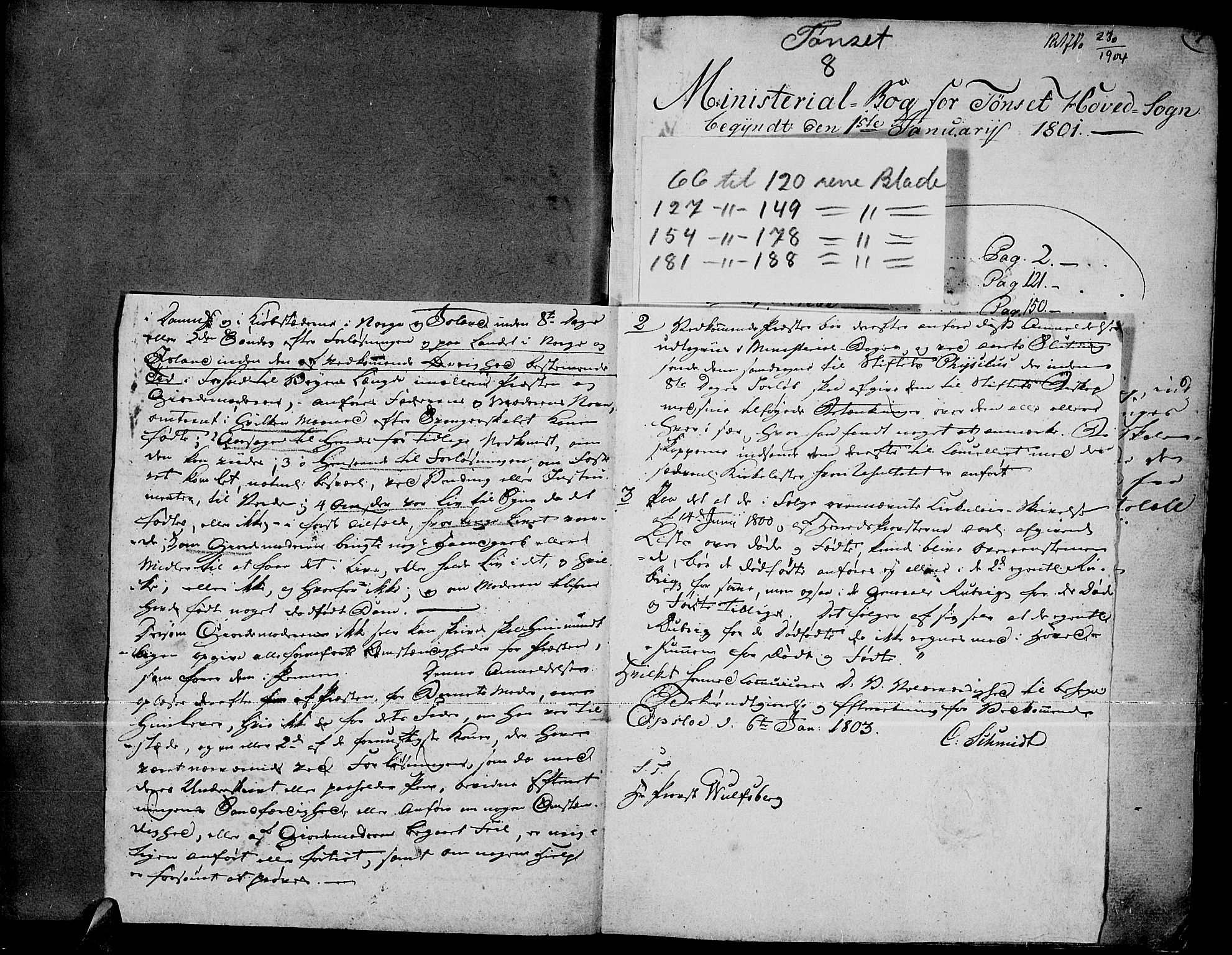 Tynset prestekontor, SAH/PREST-058/H/Ha/Haa/L0015: Parish register (official) no. 15, 1801-1814