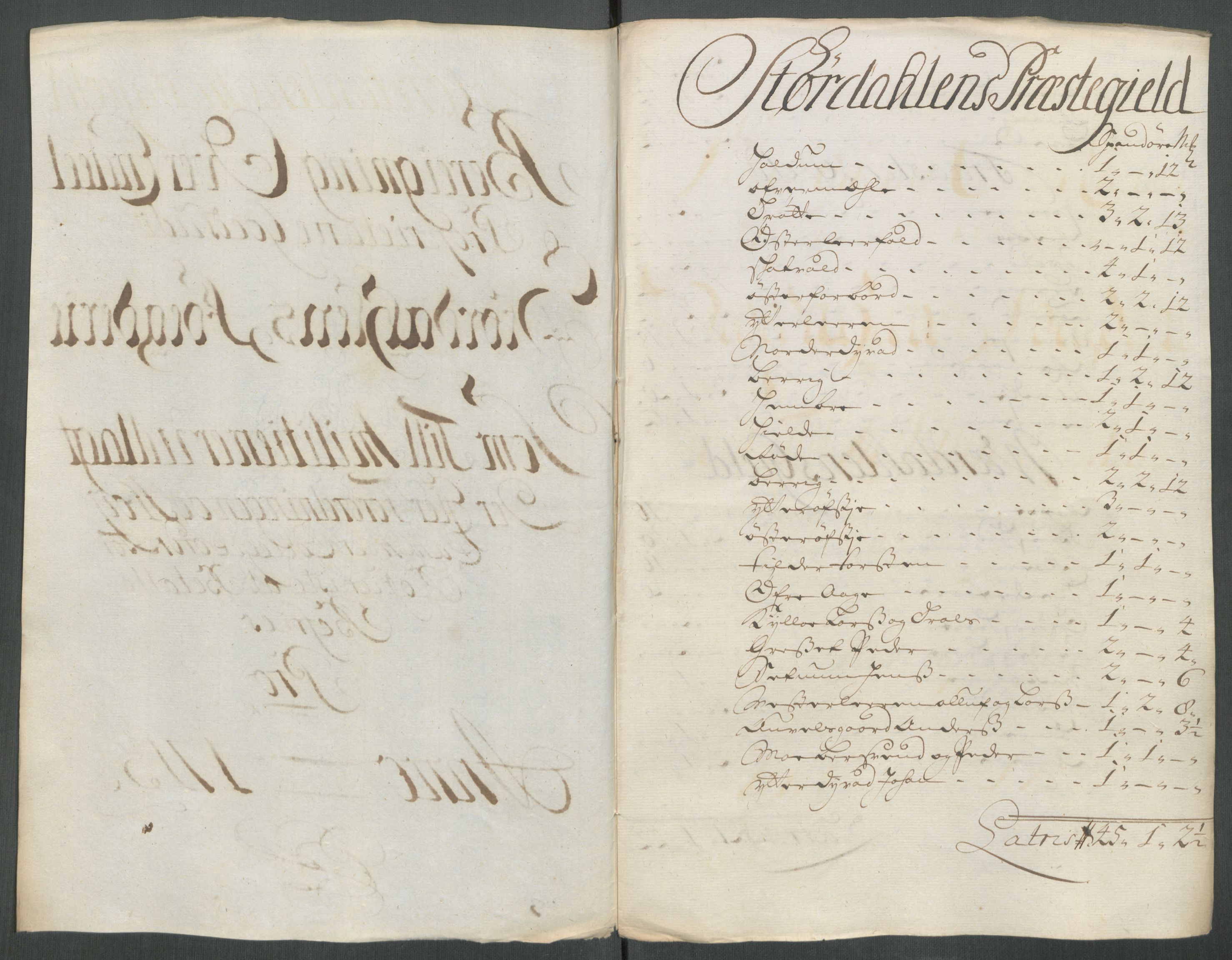 Rentekammeret inntil 1814, Reviderte regnskaper, Fogderegnskap, RA/EA-4092/R62/L4203: Fogderegnskap Stjørdal og Verdal, 1713, p. 97
