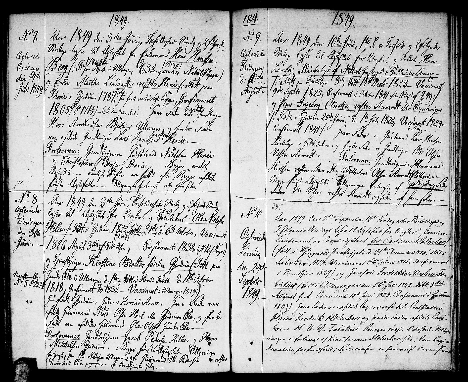 Gjerdrum prestekontor Kirkebøker, AV/SAO-A-10412b/F/Fa/L0003: Parish register (official) no. I 3, 1798-1815, p. 184