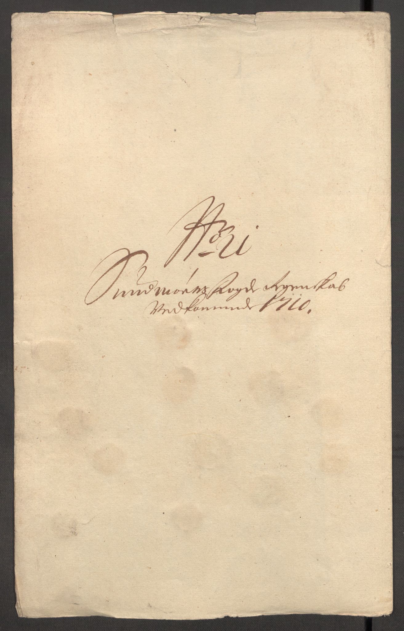 Rentekammeret inntil 1814, Reviderte regnskaper, Fogderegnskap, RA/EA-4092/R54/L3563: Fogderegnskap Sunnmøre, 1710, p. 146