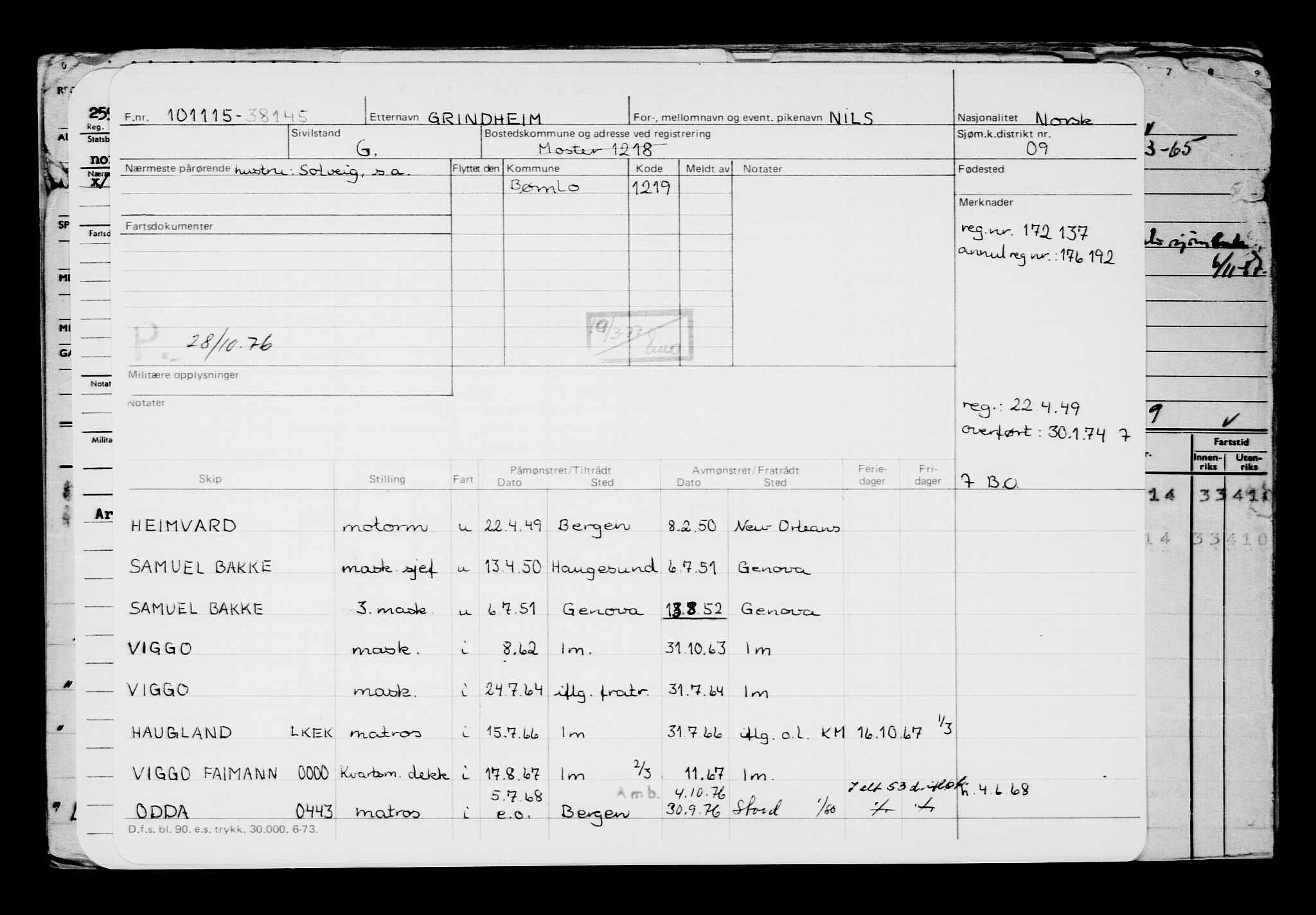 Direktoratet for sjømenn, AV/RA-S-3545/G/Gb/L0134: Hovedkort, 1915, p. 421