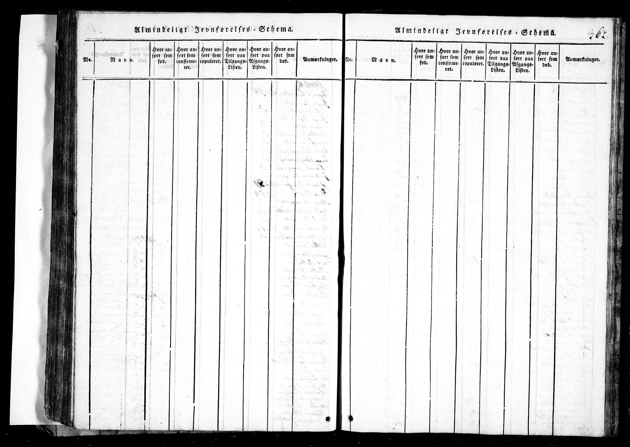 Spydeberg prestekontor Kirkebøker, AV/SAO-A-10924/G/Ga/L0001: Parish register (copy) no. I 1, 1814-1868, p. 362