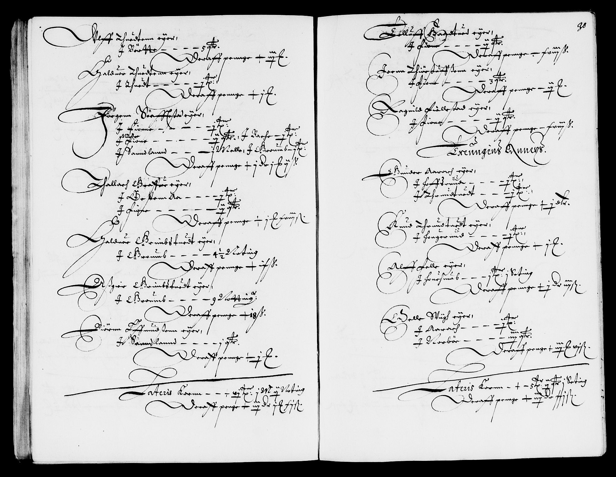Rentekammeret inntil 1814, Reviderte regnskaper, Lensregnskaper, AV/RA-EA-5023/R/Rb/Rbp/L0040: Bratsberg len, 1653-1655