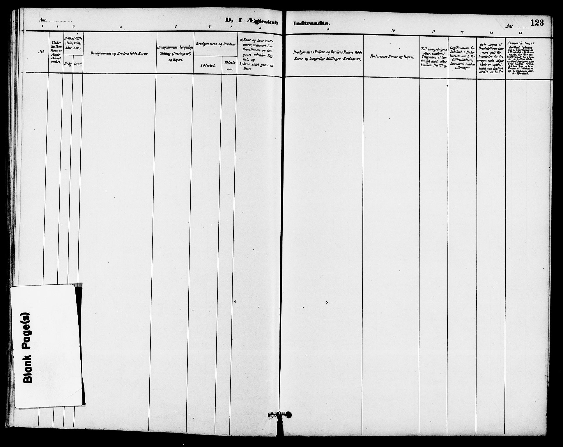 Seljord kirkebøker, SAKO/A-20/G/Ga/L0005: Parish register (copy) no. I 5, 1887-1914, p. 123