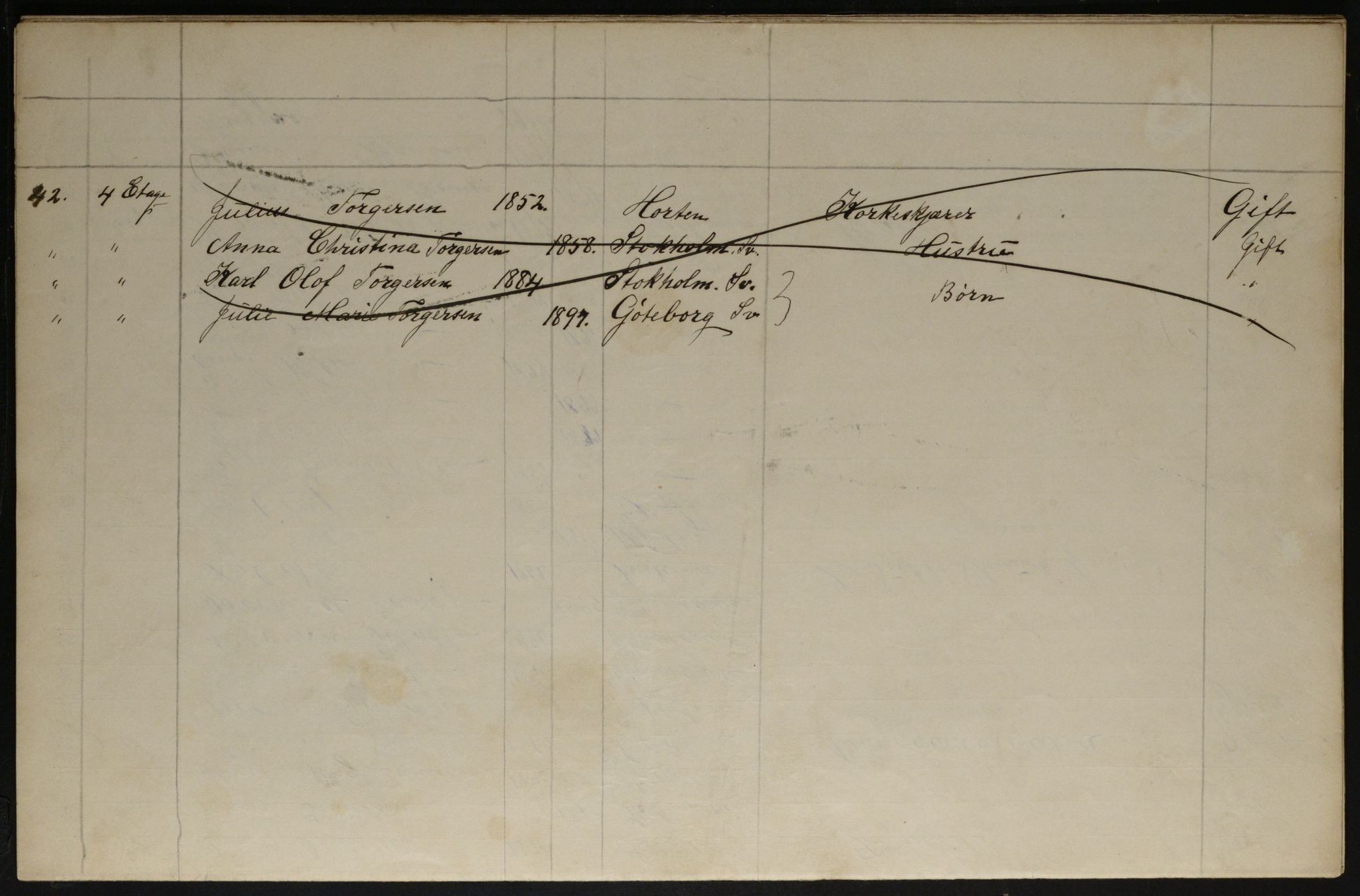 OBA, Municipal Census 1901 for Kristiania, 1901, p. 3741