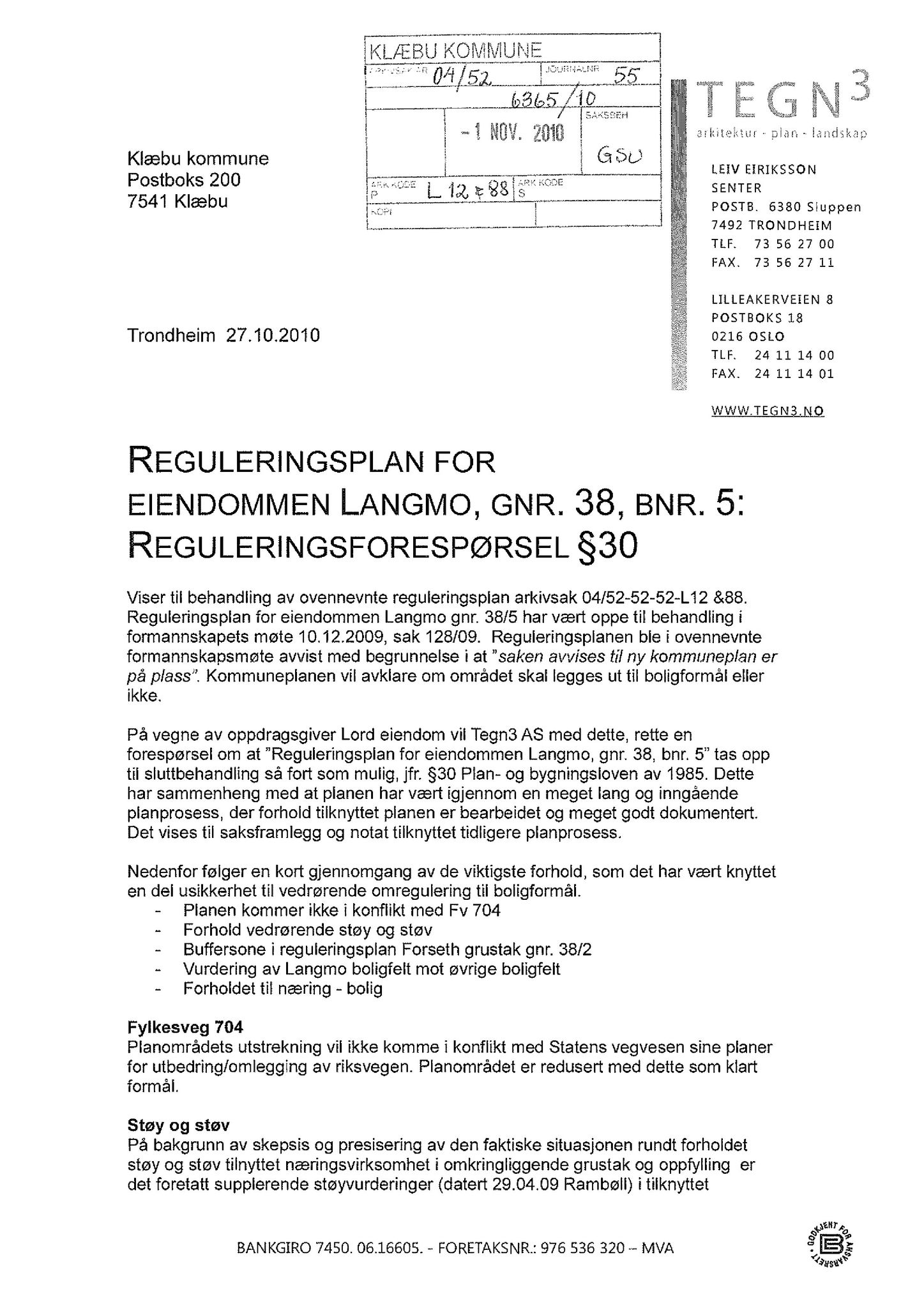 Klæbu Kommune, TRKO/KK/02-FS/L003: Formannsskapet - Møtedokumenter, 2010, p. 2195