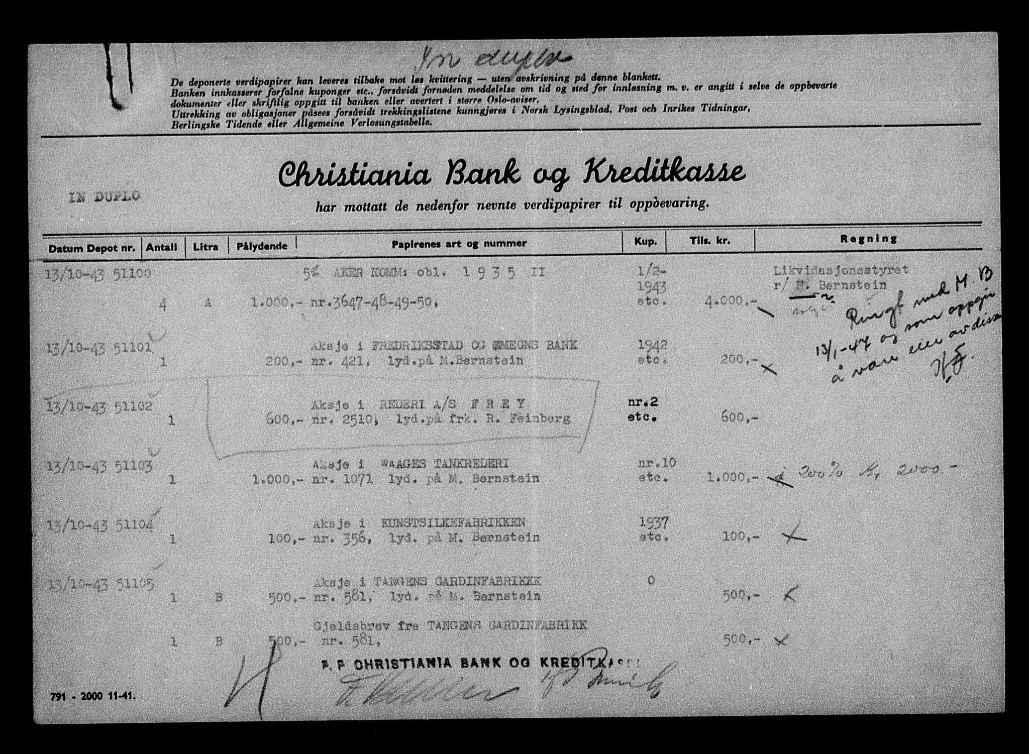 Justisdepartementet, Tilbakeføringskontoret for inndratte formuer, AV/RA-S-1564/H/Hc/Hcc/L0923: --, 1945-1947, p. 133