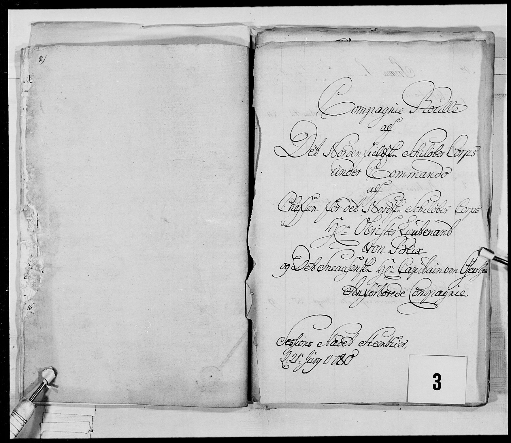 Generalitets- og kommissariatskollegiet, Det kongelige norske kommissariatskollegium, AV/RA-EA-5420/E/Eh/L0025: Skiløperkompaniene, 1766-1803, p. 36