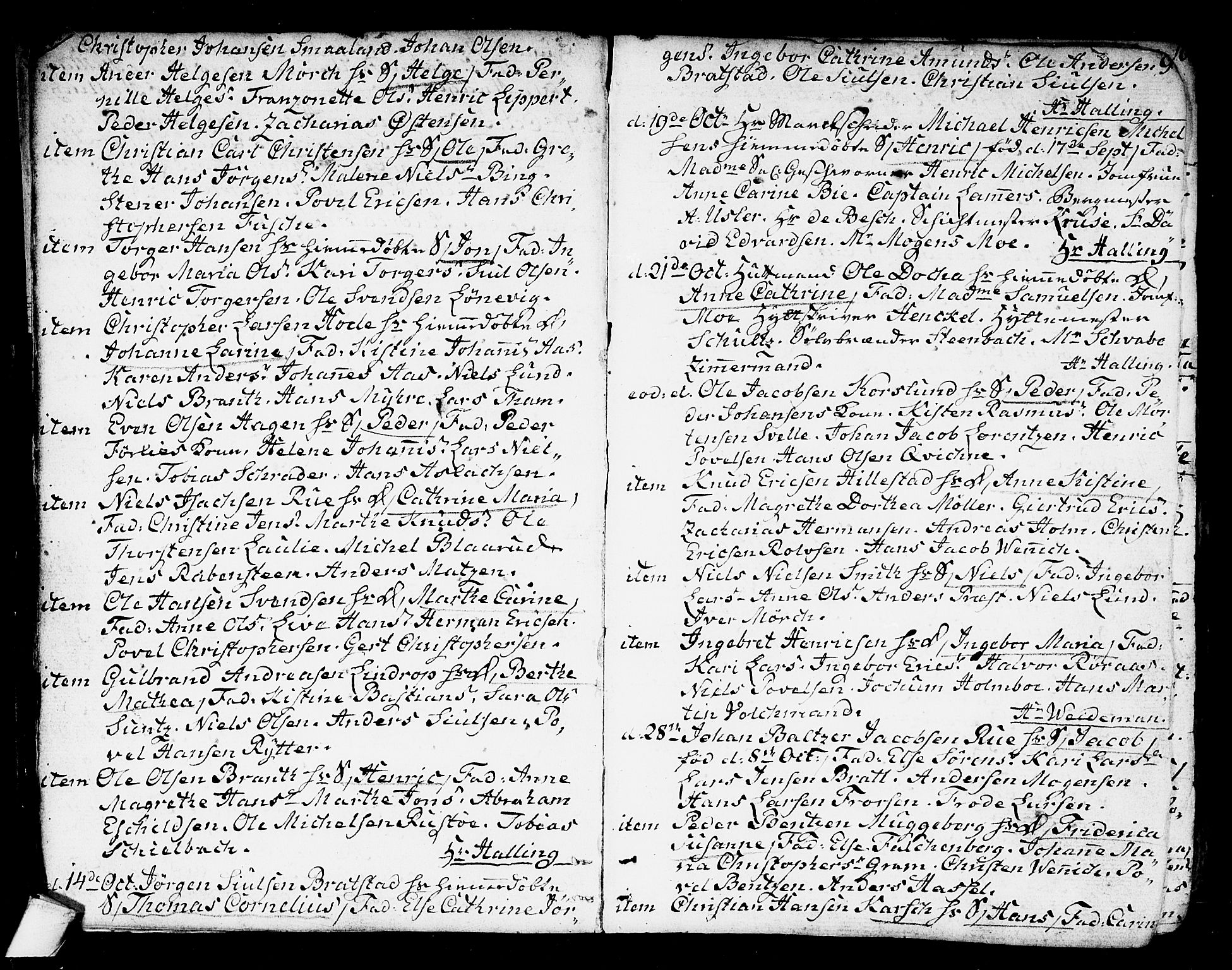 Kongsberg kirkebøker, SAKO/A-22/F/Fa/L0007: Parish register (official) no. I 7, 1795-1816, p. 9