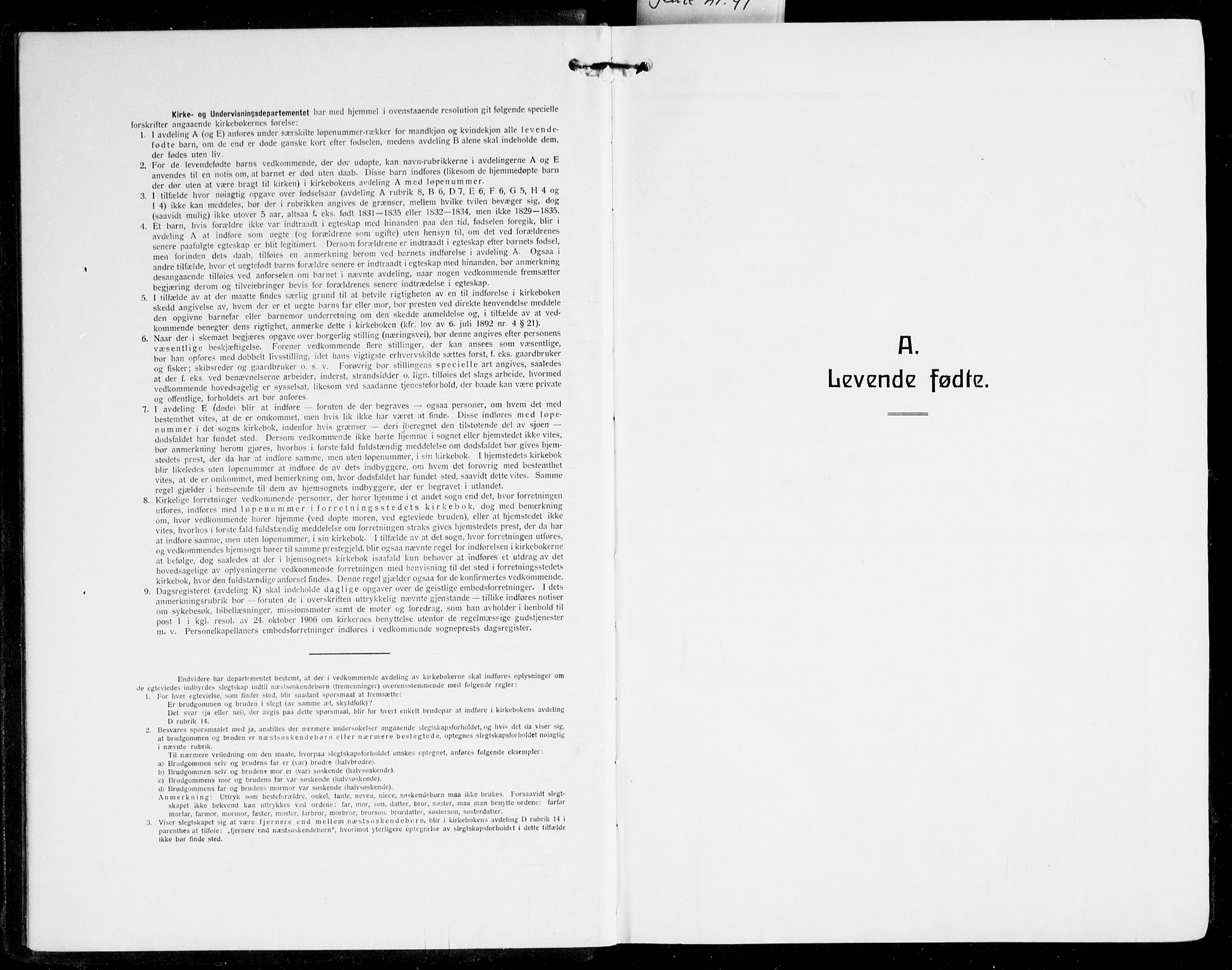 Voss sokneprestembete, SAB/A-79001/H/Hab: Parish register (copy) no. C 4, 1920-1944