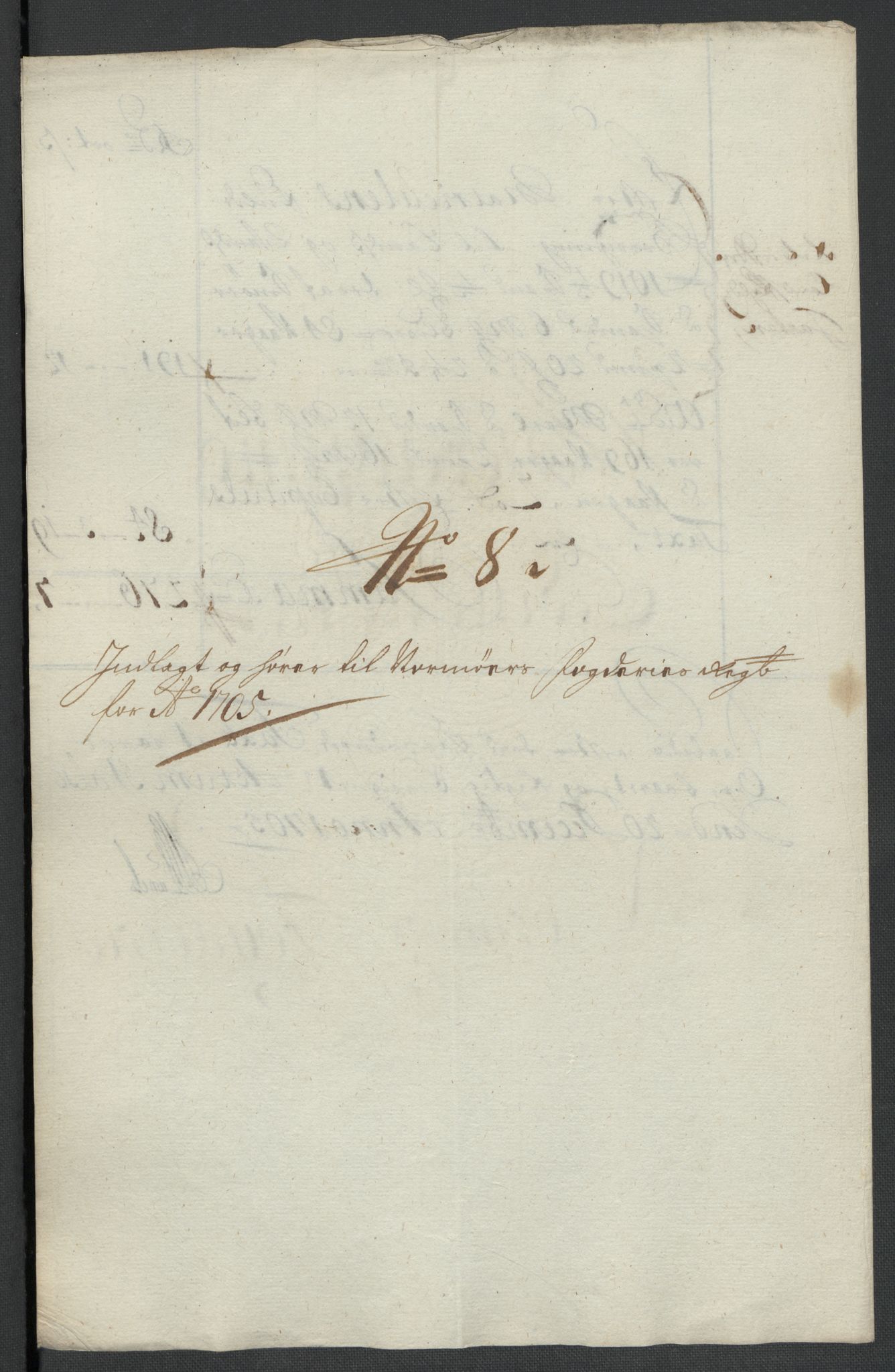 Rentekammeret inntil 1814, Reviderte regnskaper, Fogderegnskap, RA/EA-4092/R56/L3741: Fogderegnskap Nordmøre, 1705, p. 98