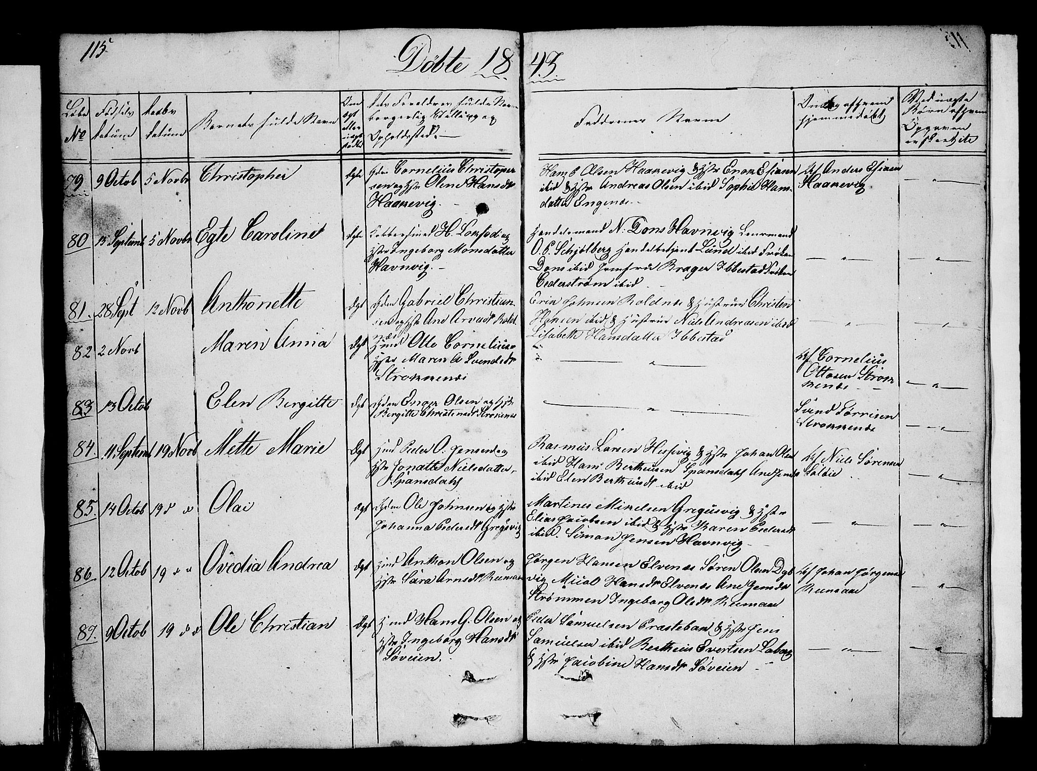 Ibestad sokneprestembete, SATØ/S-0077/H/Ha/Hab/L0003klokker: Parish register (copy) no. 3, 1833-1852, p. 115