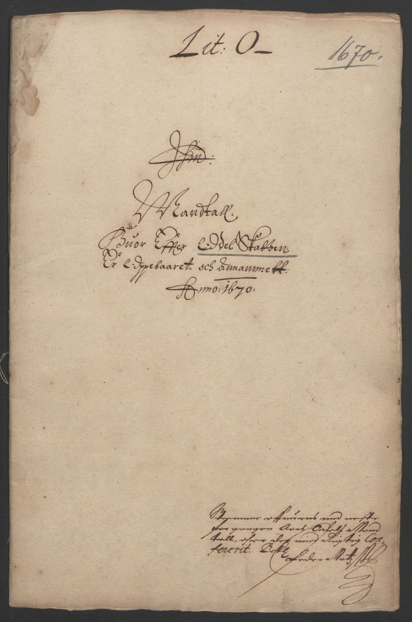 Rentekammeret inntil 1814, Reviderte regnskaper, Fogderegnskap, RA/EA-4092/R33/L1965: Fogderegnskap Larvik grevskap, 1669-1670, p. 184
