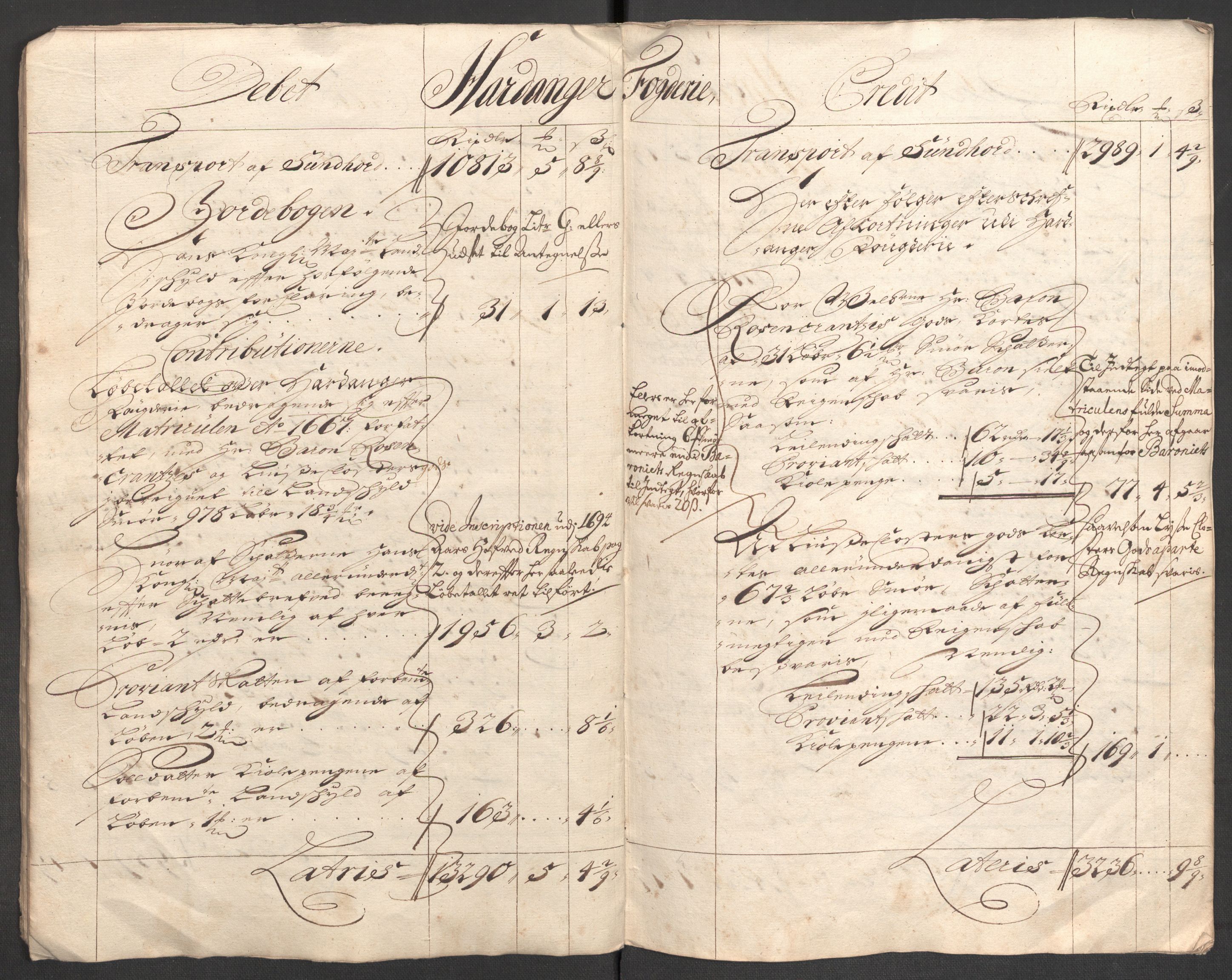 Rentekammeret inntil 1814, Reviderte regnskaper, Fogderegnskap, AV/RA-EA-4092/R48/L2981: Fogderegnskap Sunnhordland og Hardanger, 1703, p. 21