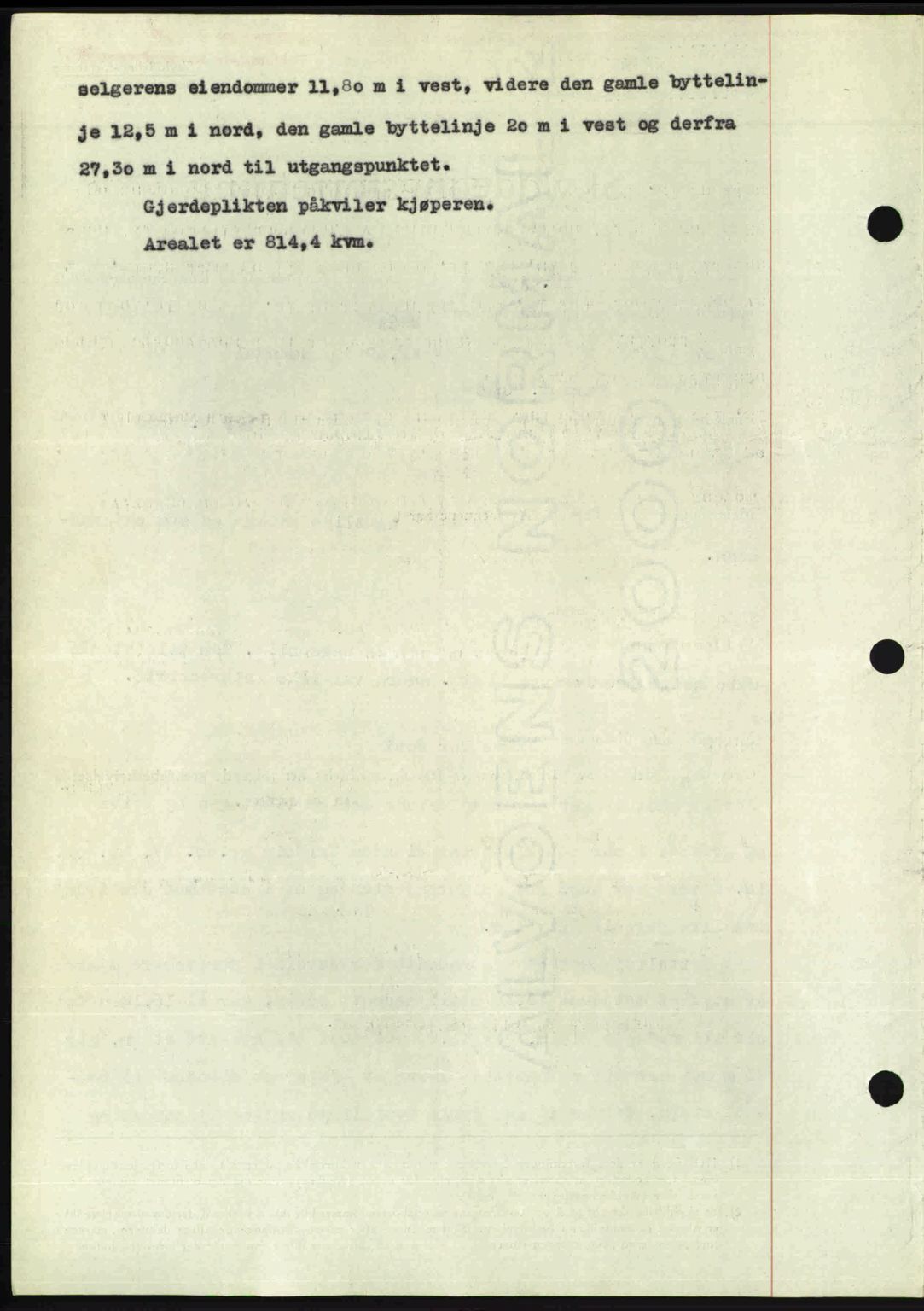 Nordmøre sorenskriveri, AV/SAT-A-4132/1/2/2Ca: Mortgage book no. A102, 1946-1946, Diary no: : 1430/1946