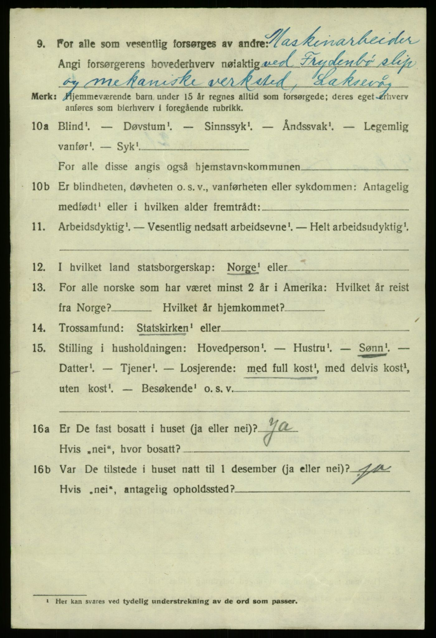 SAB, 1920 census for Laksevåg, 1920, p. 17115