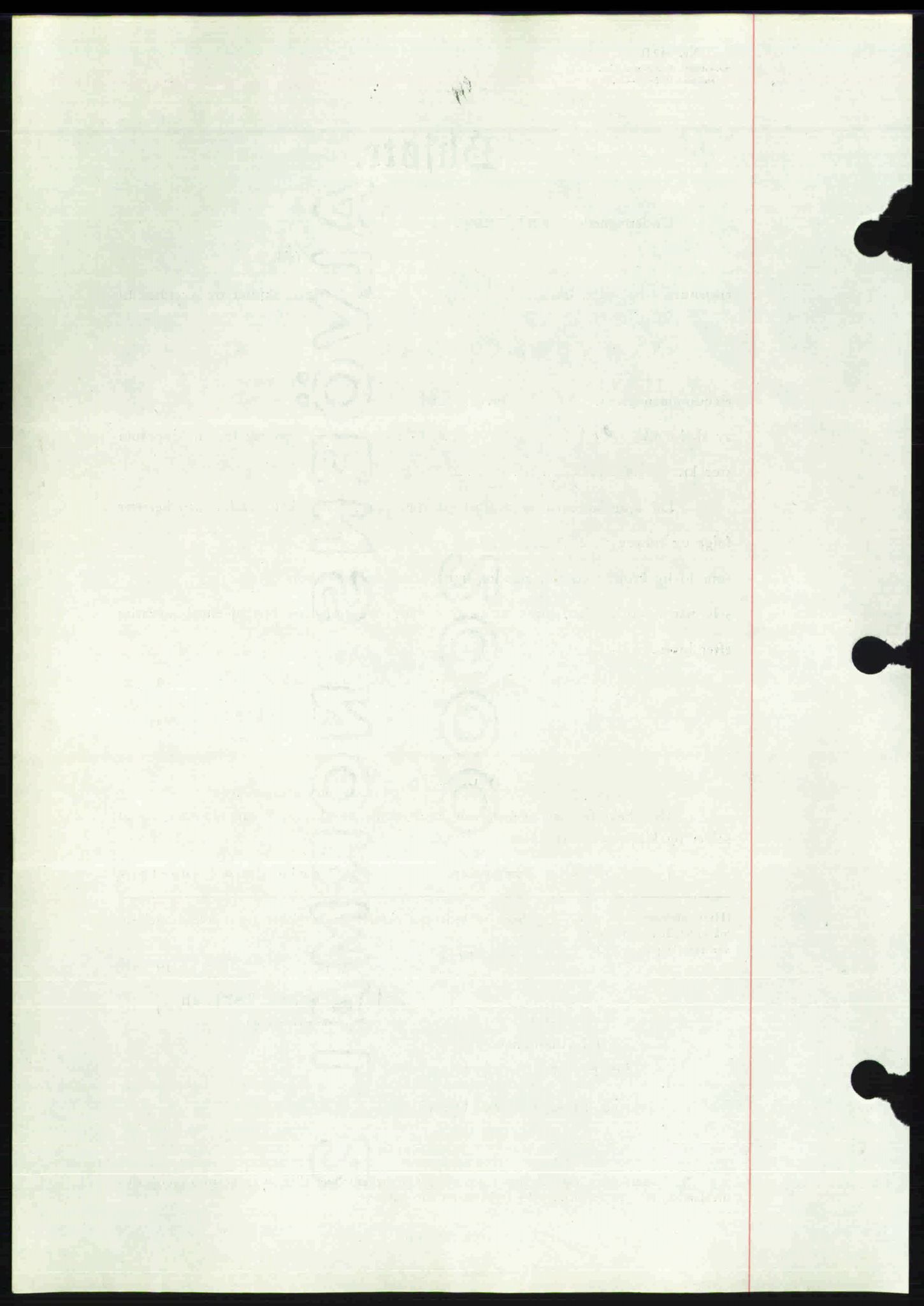 Toten tingrett, SAH/TING-006/H/Hb/Hbc/L0008: Mortgage book no. Hbc-08, 1941-1941, Diary no: : 9/1941