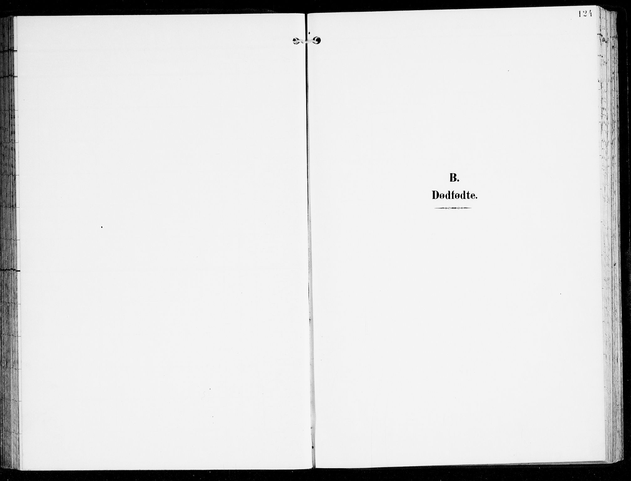 Haus sokneprestembete, SAB/A-75601/H/Haa: Parish register (official) no. D 2, 1899-1912, p. 124