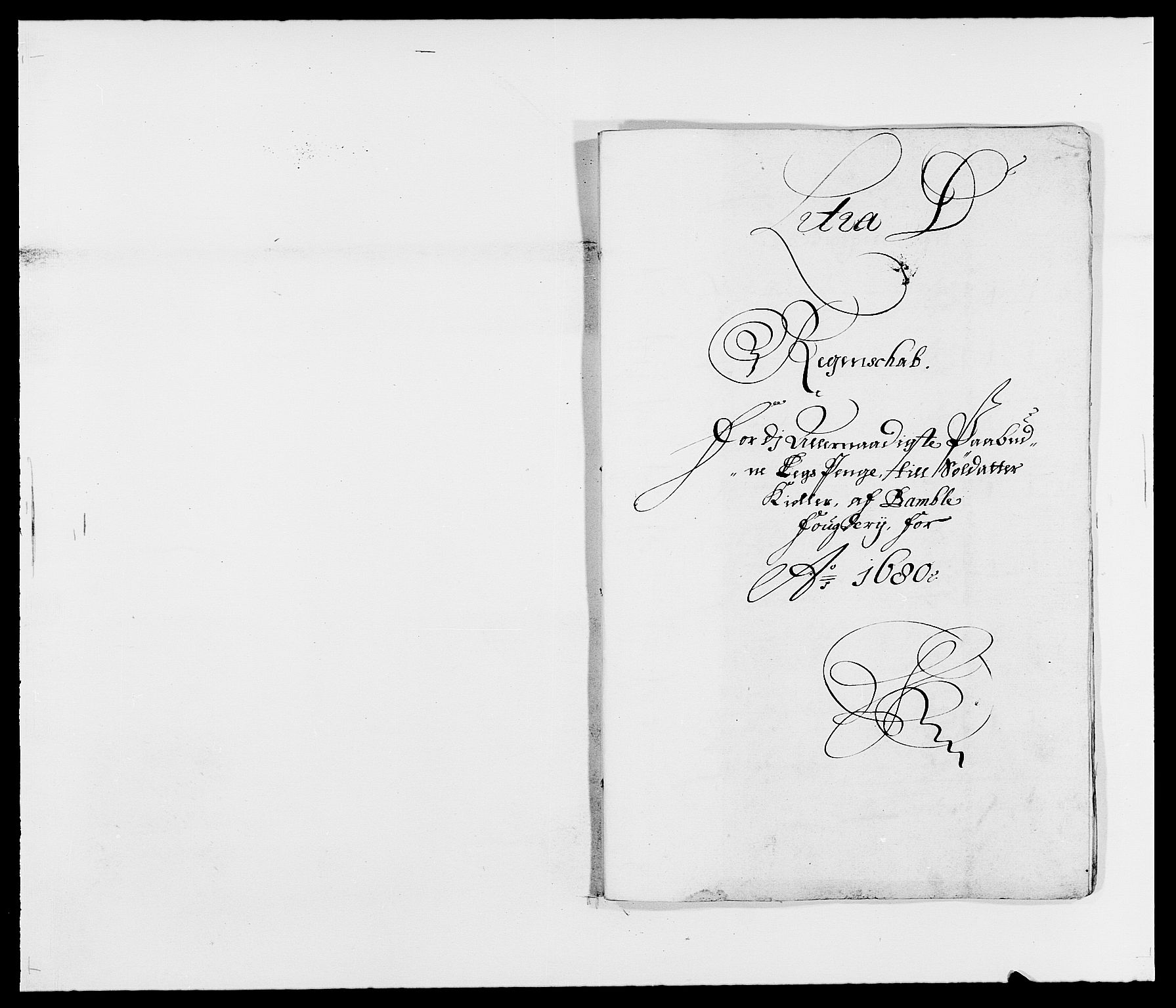 Rentekammeret inntil 1814, Reviderte regnskaper, Fogderegnskap, RA/EA-4092/R34/L2045: Fogderegnskap Bamble, 1680-1681, p. 97