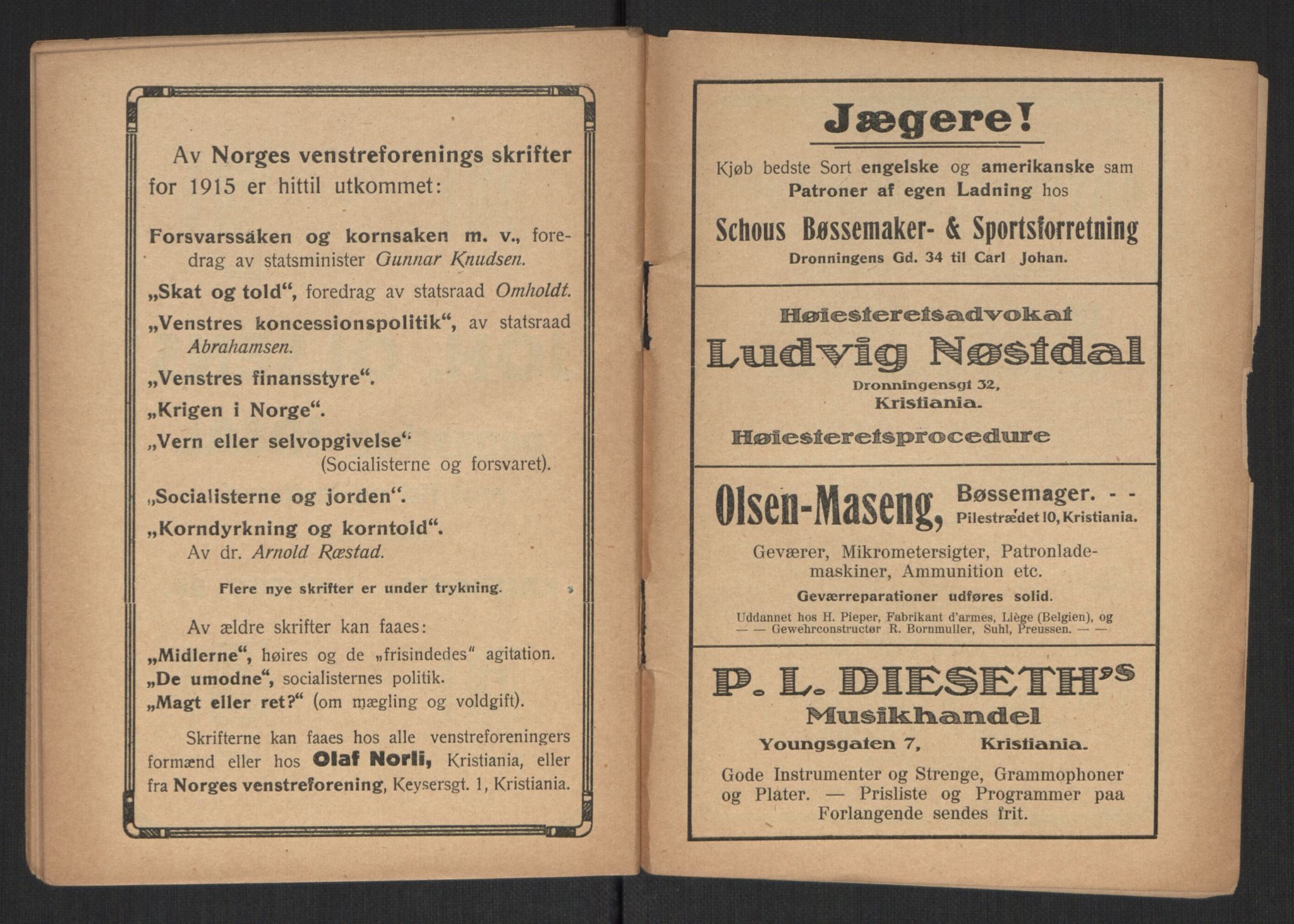 Venstres Hovedorganisasjon, AV/RA-PA-0876/X/L0001: De eldste skrifter, 1860-1936, p. 972