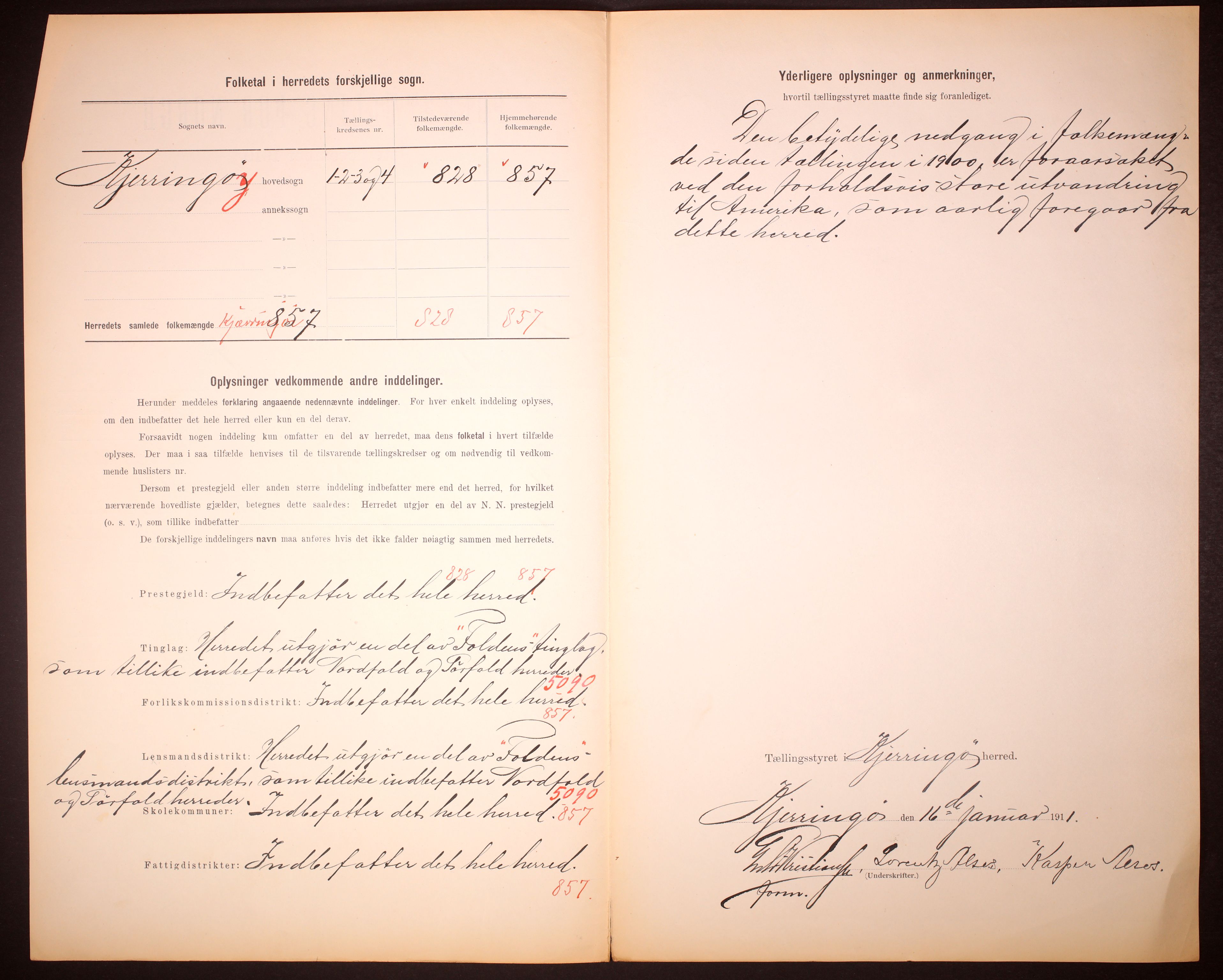 RA, 1910 census for Kjerringøy, 1910, p. 3