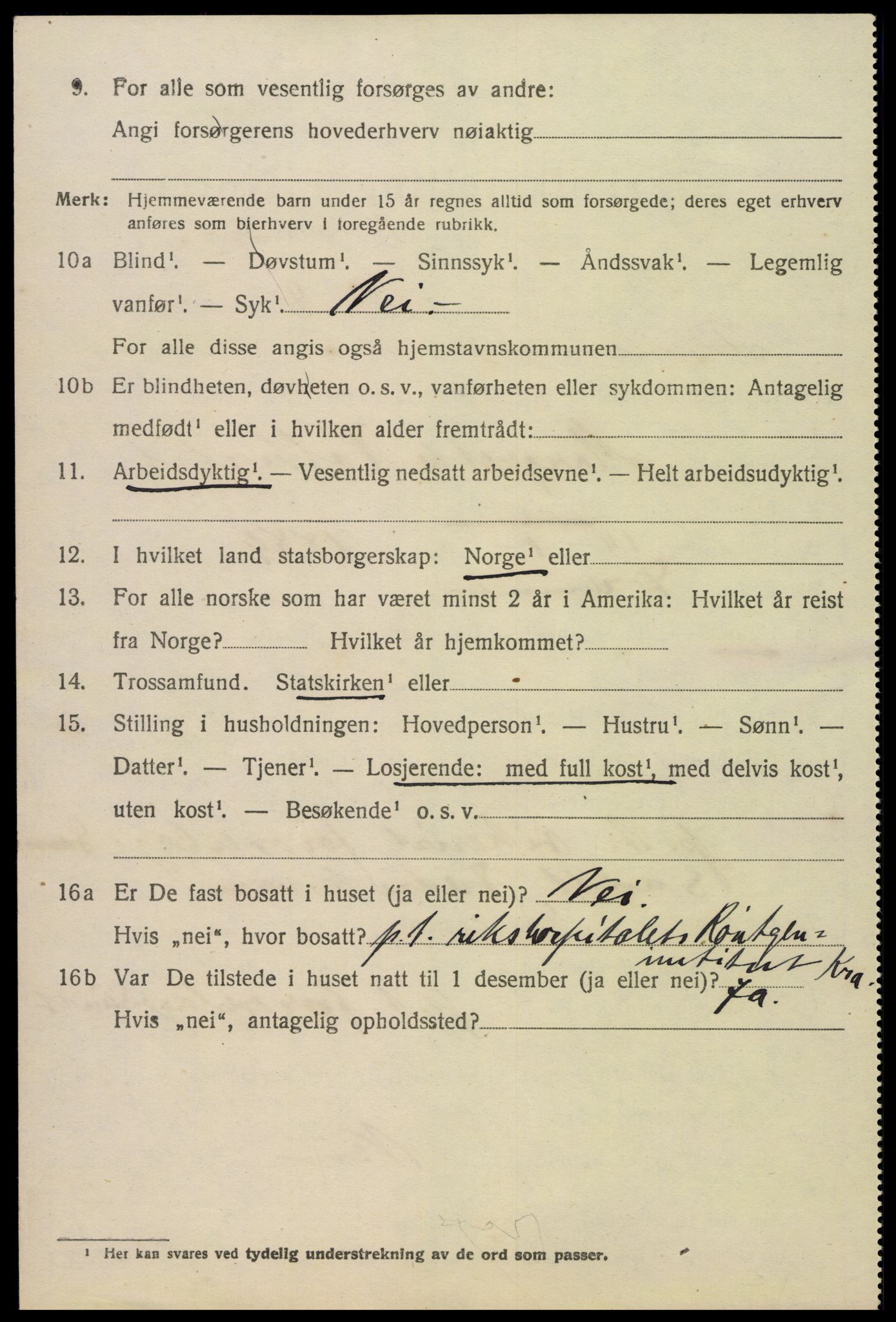 SAKO, 1920 census for Fredriksvern, 1920, p. 392