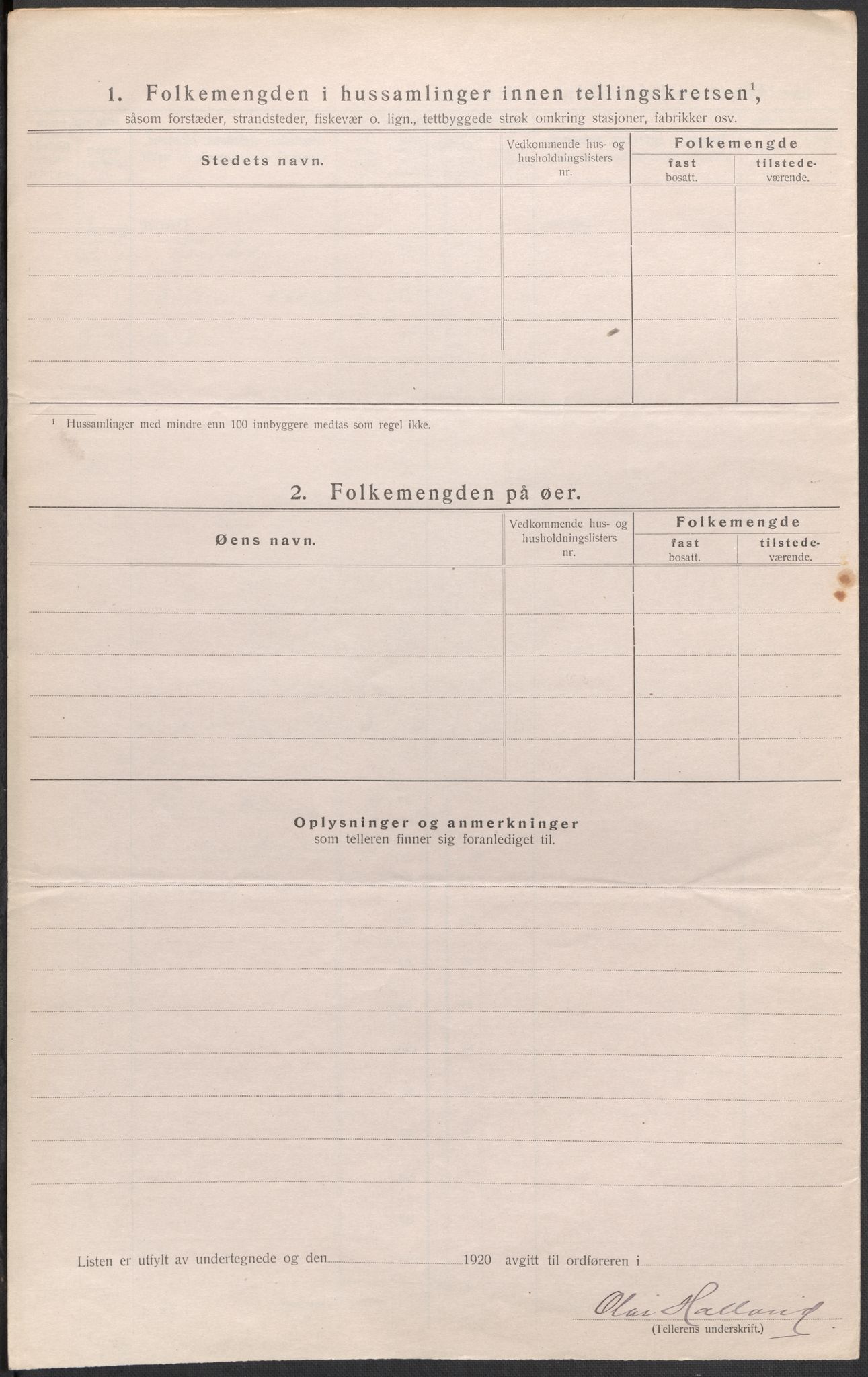 SAB, 1920 census for Manger, 1920, p. 45