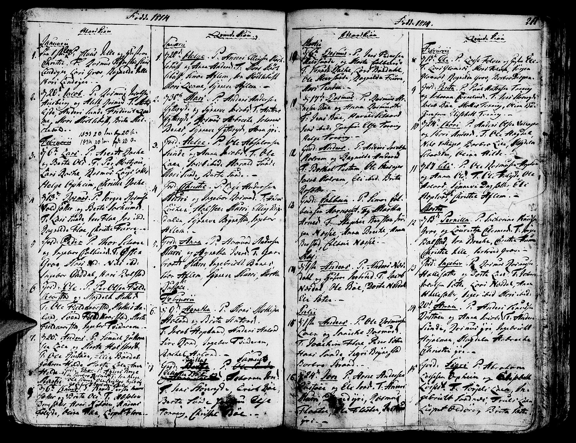 Innvik sokneprestembete, SAB/A-80501: Parish register (official) no. A 1, 1750-1816, p. 211
