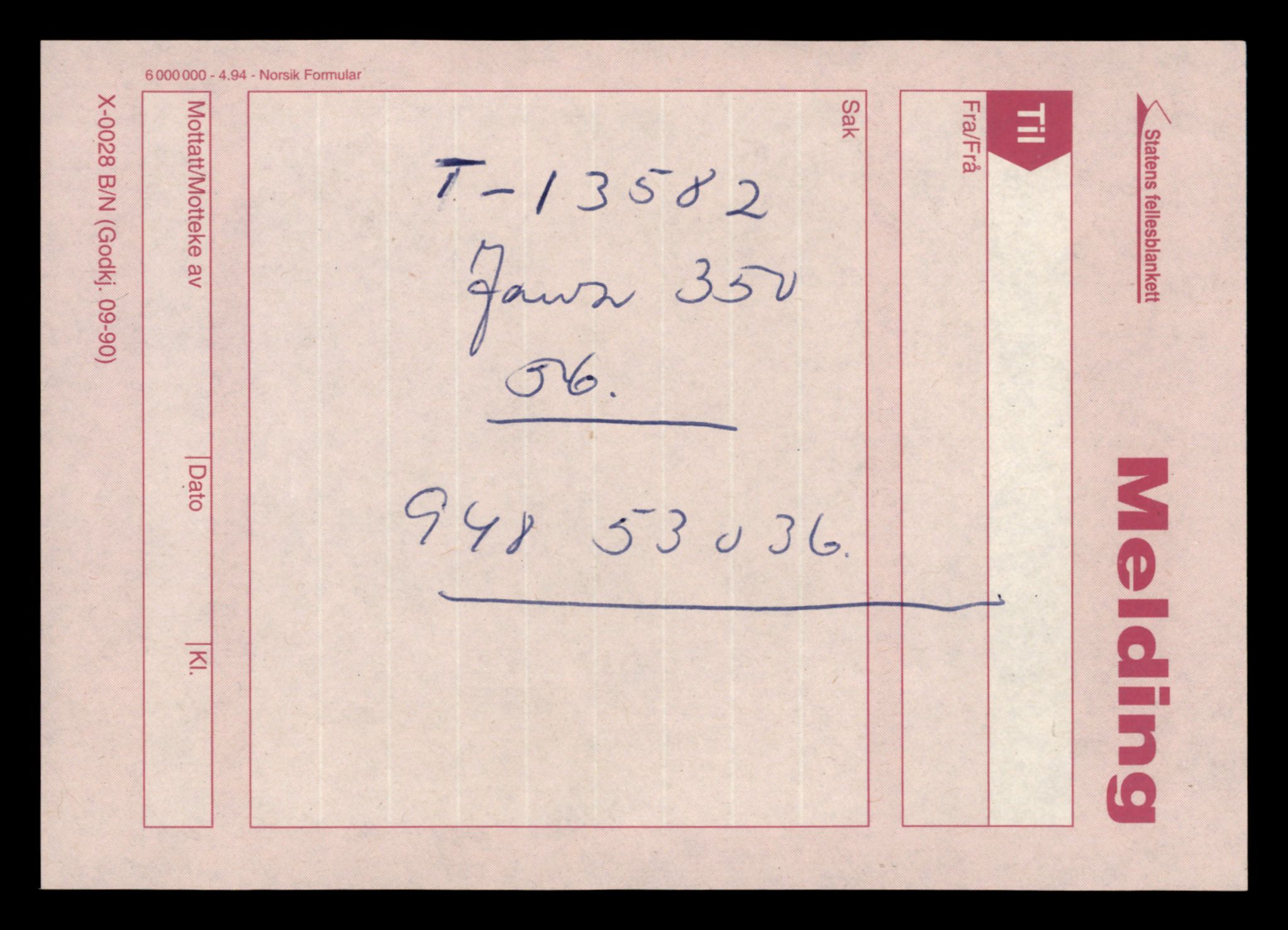 Møre og Romsdal vegkontor - Ålesund trafikkstasjon, AV/SAT-A-4099/F/Fe/L0040: Registreringskort for kjøretøy T 13531 - T 13709, 1927-1998, p. 955