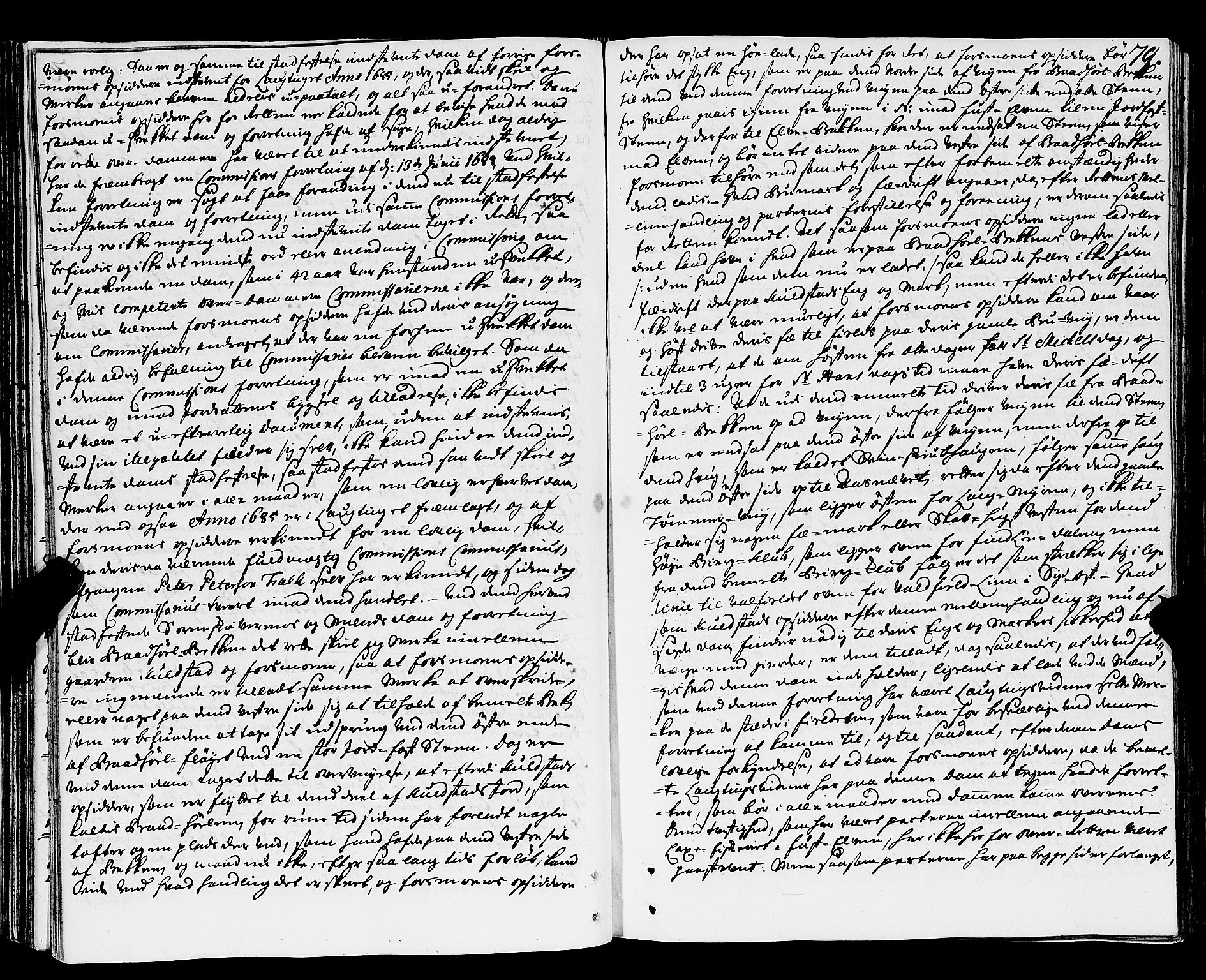 Nordland og Finnmarks lagstol, AV/SAT-A-5608/X/L0006: Justisprotokoll, 1730-1740, p. 78b-79a