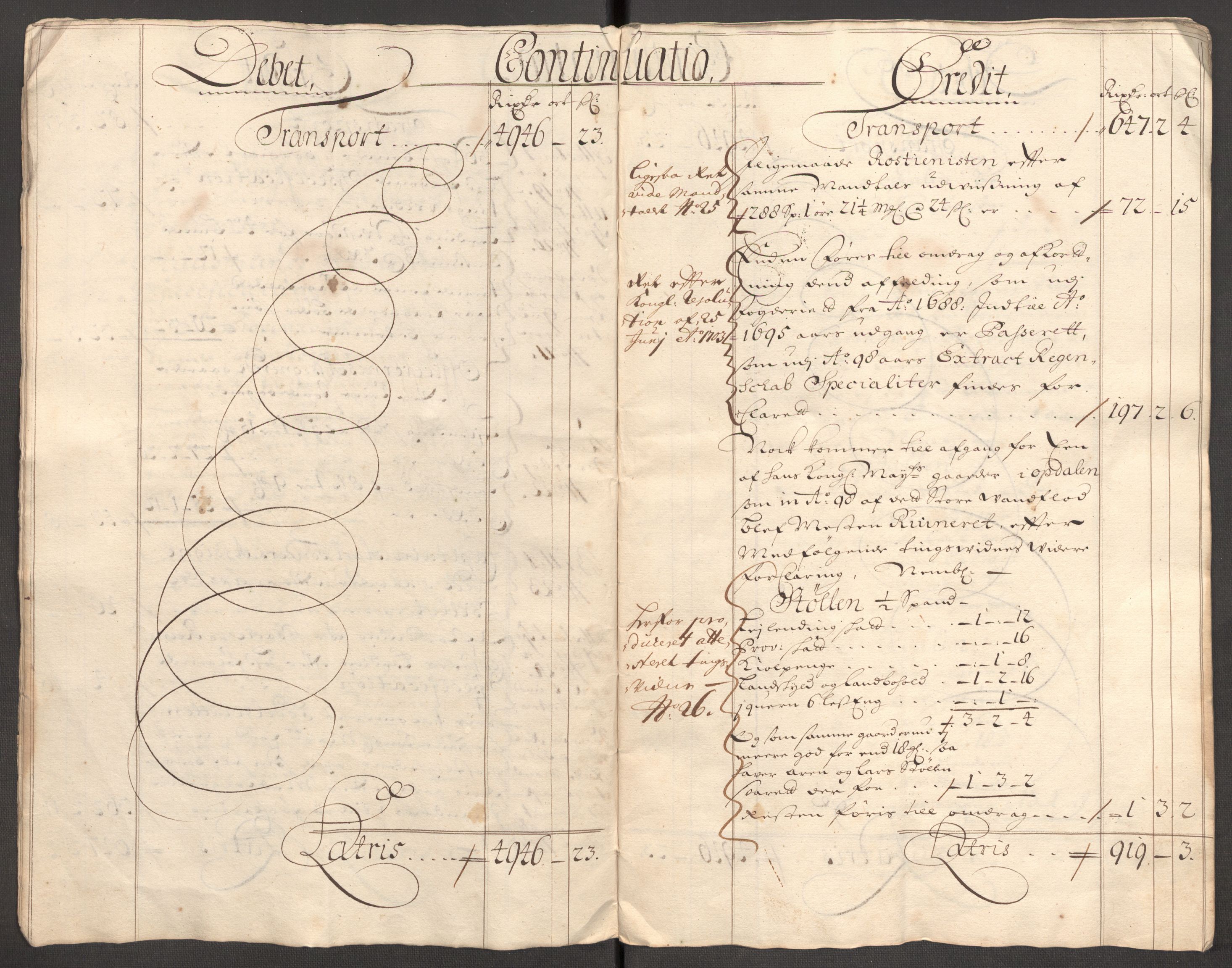 Rentekammeret inntil 1814, Reviderte regnskaper, Fogderegnskap, AV/RA-EA-4092/R60/L3951: Fogderegnskap Orkdal og Gauldal, 1701, p. 8