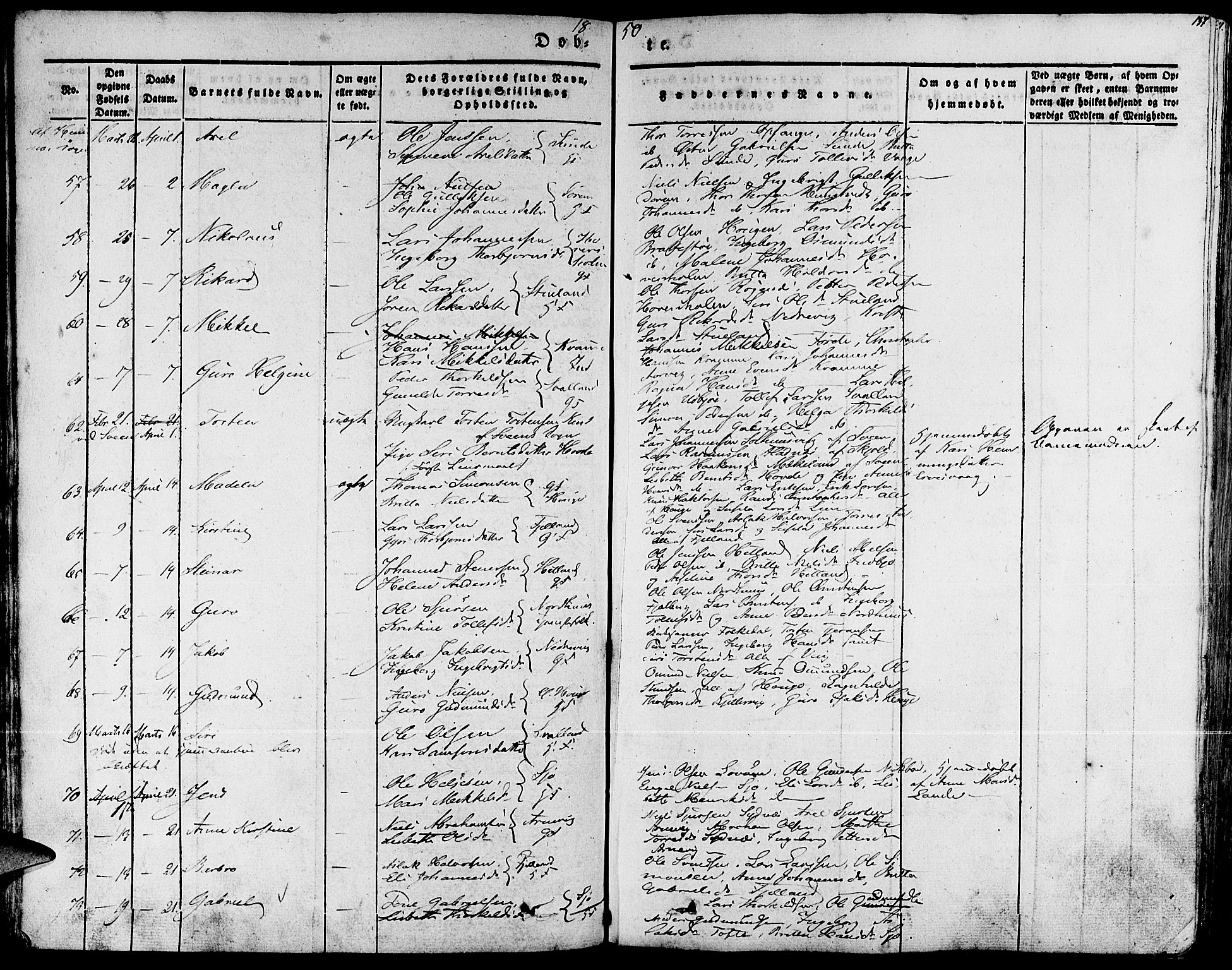 Fjelberg sokneprestembete, SAB/A-75201/H/Haa: Parish register (official) no. A 6, 1835-1851, p. 137