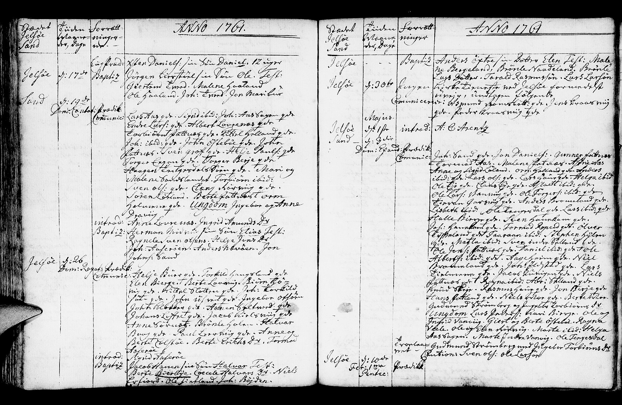 Jelsa sokneprestkontor, AV/SAST-A-101842/01/IV: Parish register (official) no. A 2, 1753-1767