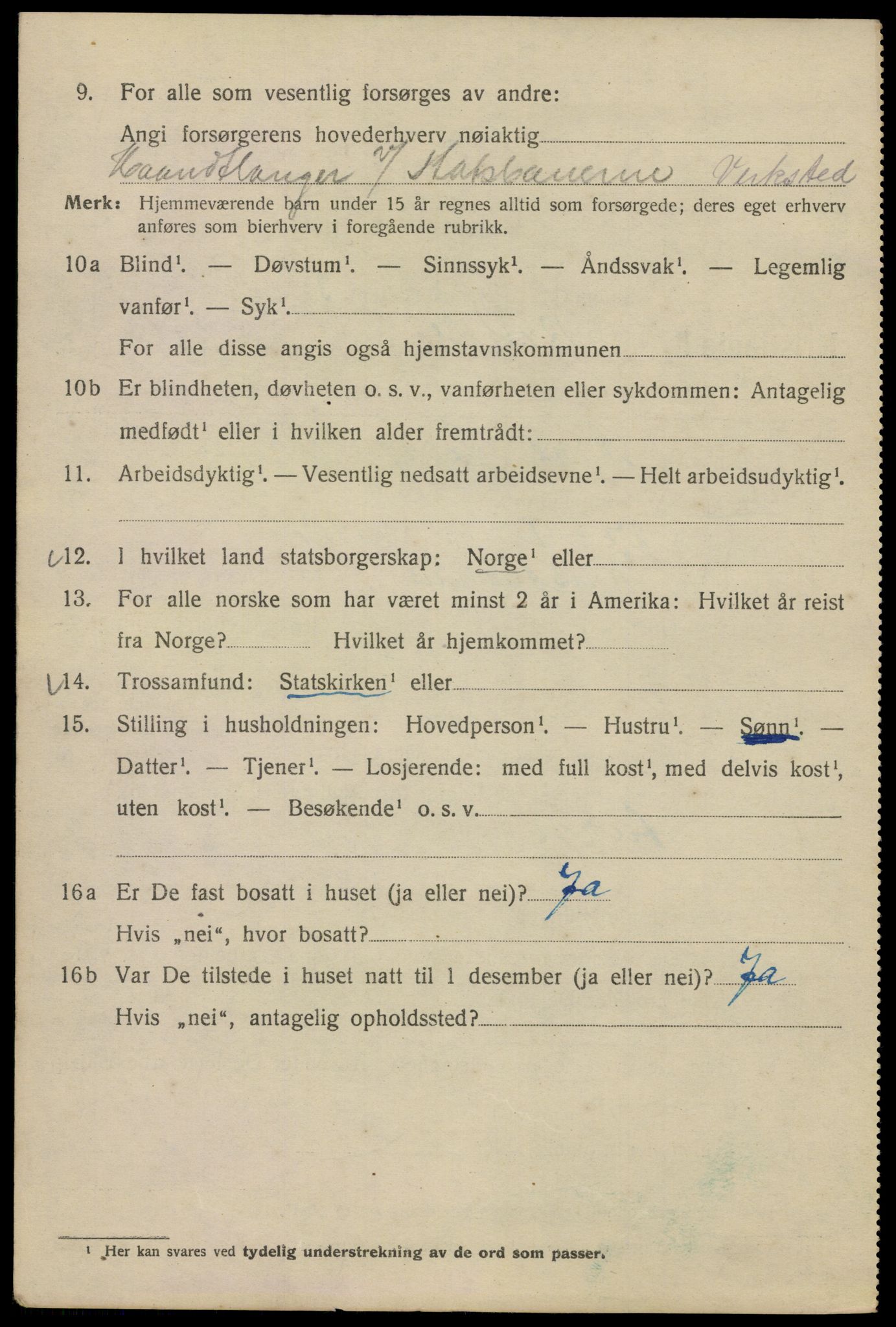 SAO, 1920 census for Kristiania, 1920, p. 152022