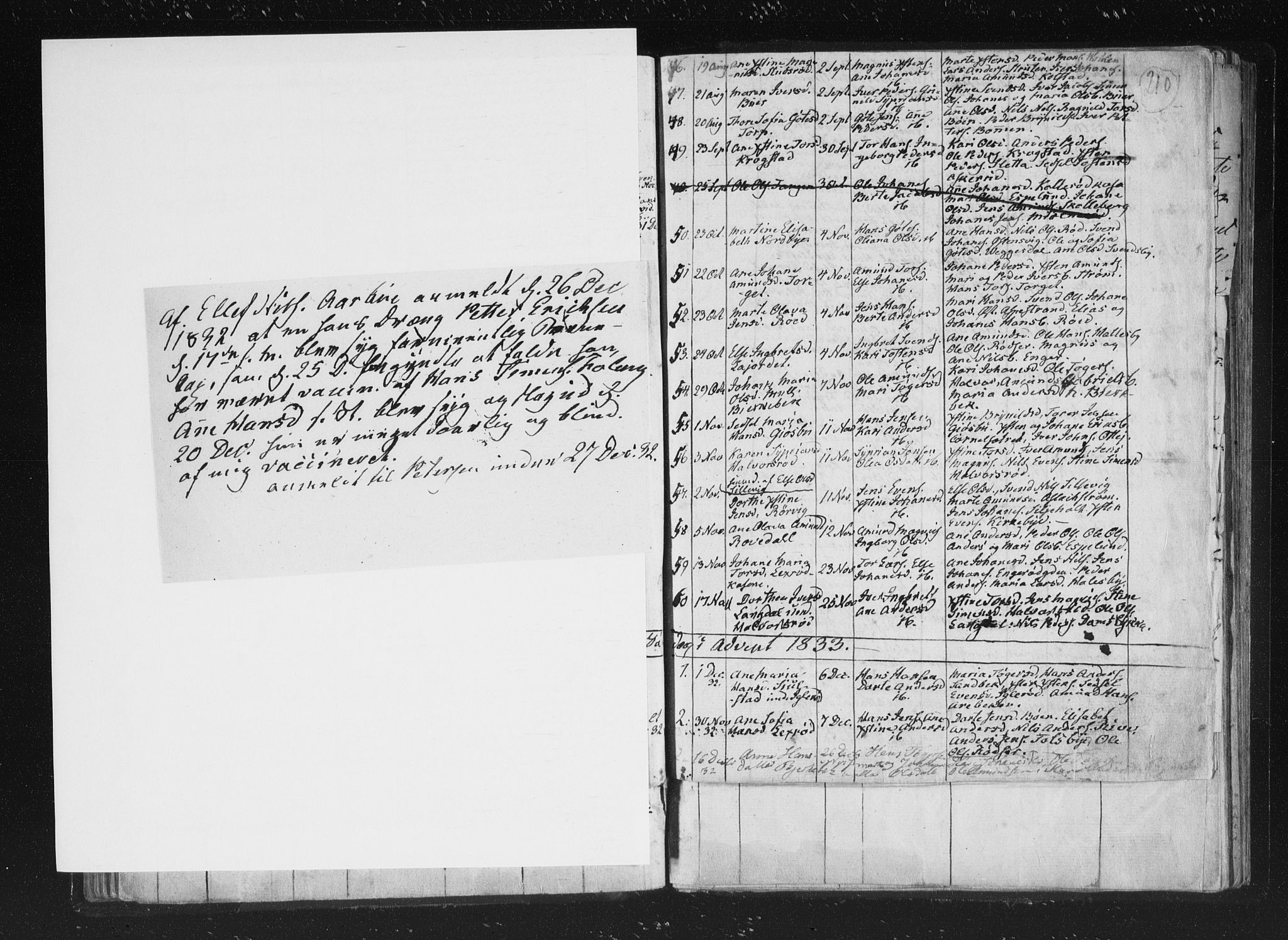 Aremark prestekontor Kirkebøker, SAO/A-10899/F/Fc/L0001: Parish register (official) no. III 1, 1814-1834, p. 209-210