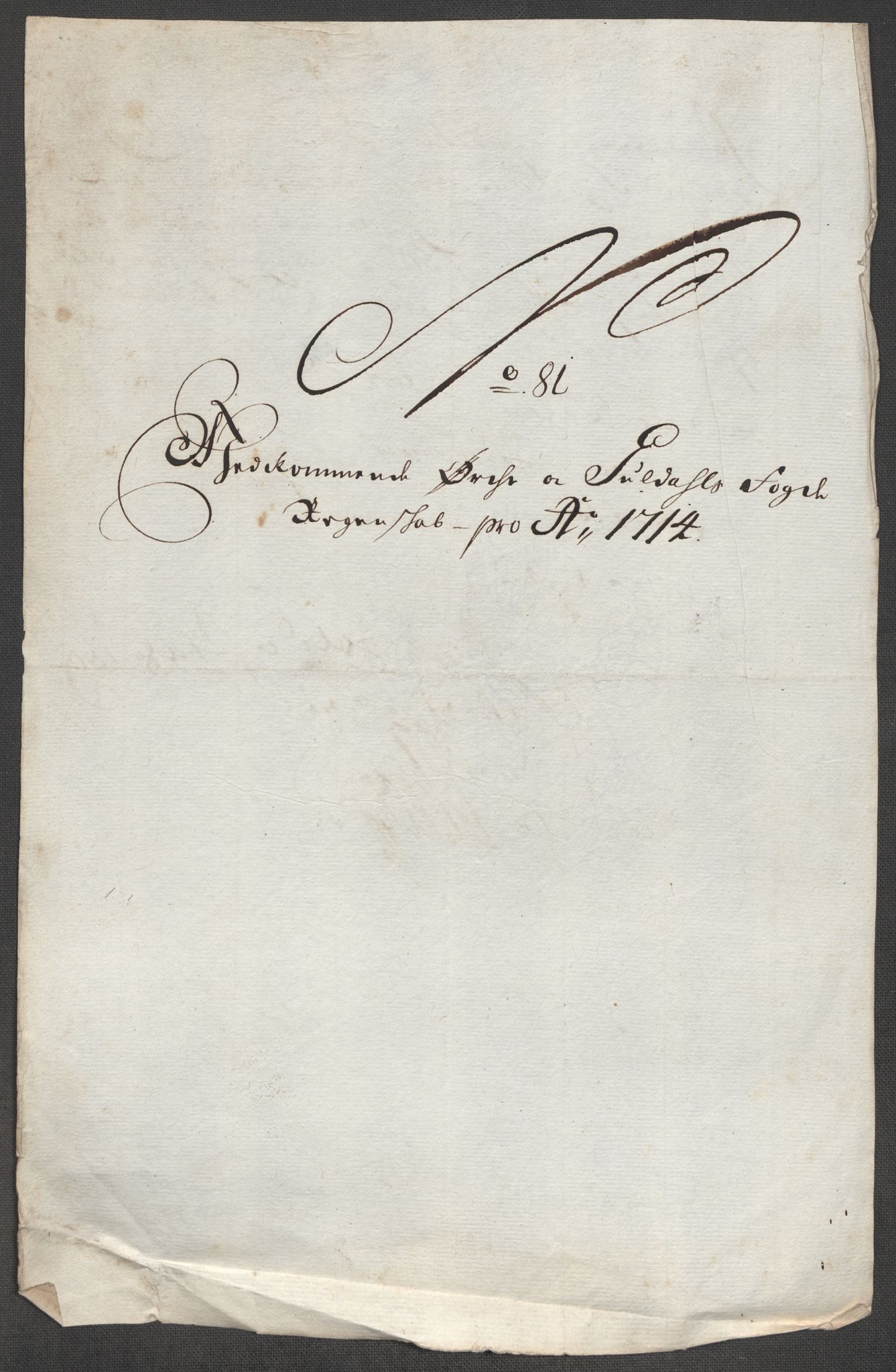 Rentekammeret inntil 1814, Reviderte regnskaper, Fogderegnskap, RA/EA-4092/R60/L3965: Fogderegnskap Orkdal og Gauldal, 1714, p. 492