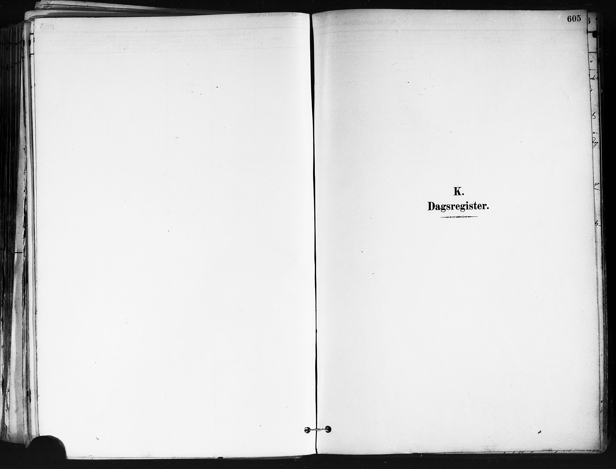 Nes prestekontor Kirkebøker, AV/SAO-A-10410/F/Fa/L0010: Parish register (official) no. I 10, 1883-1898, p. 605