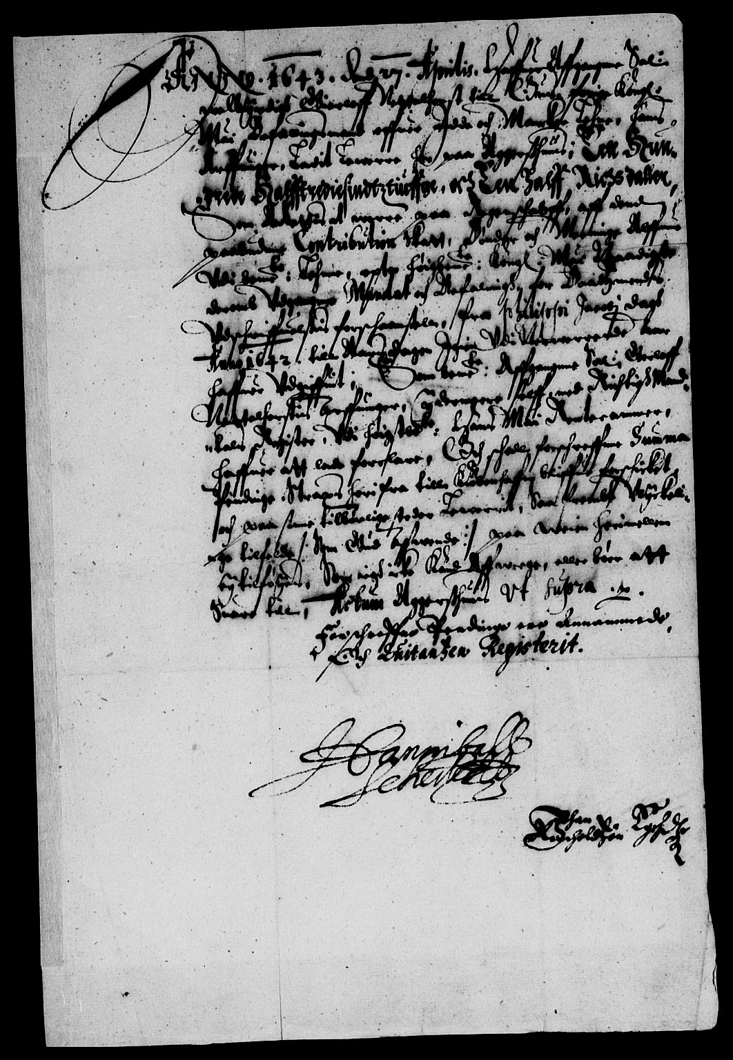 Rentekammeret inntil 1814, Reviderte regnskaper, Lensregnskaper, AV/RA-EA-5023/R/Rb/Rbb/L0004: Idd og Marker len, 1642-1644